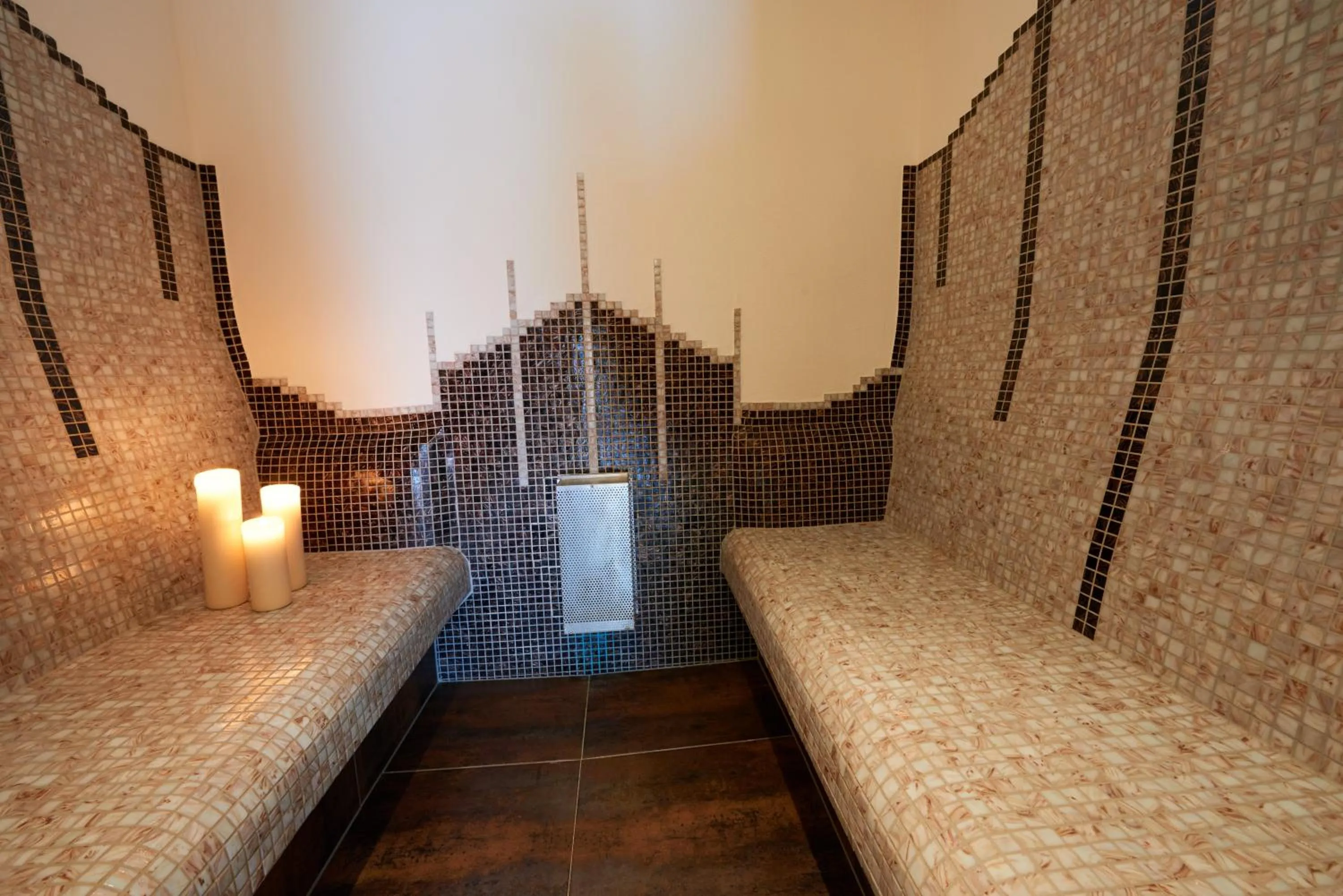 Sauna, Bed in Appartements Gladbach