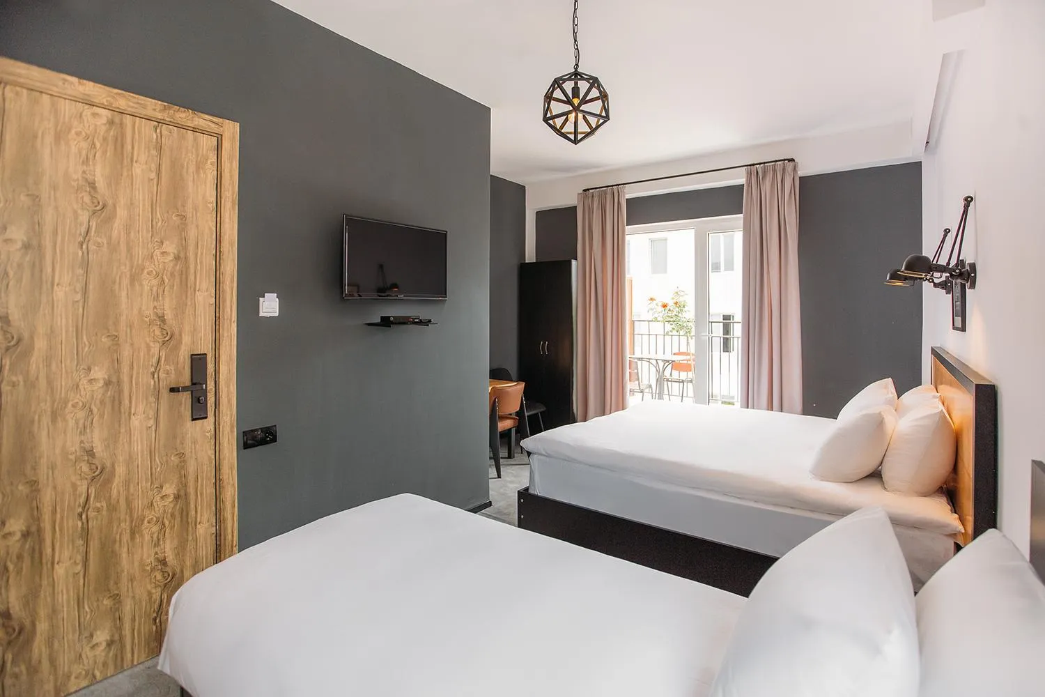 Bed in Timber Boutique Hotel