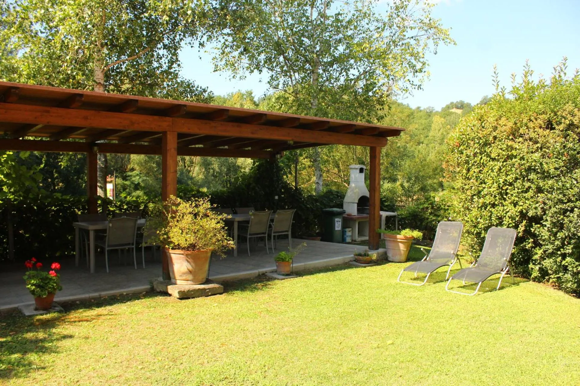 BBQ facilities in Il Casolare