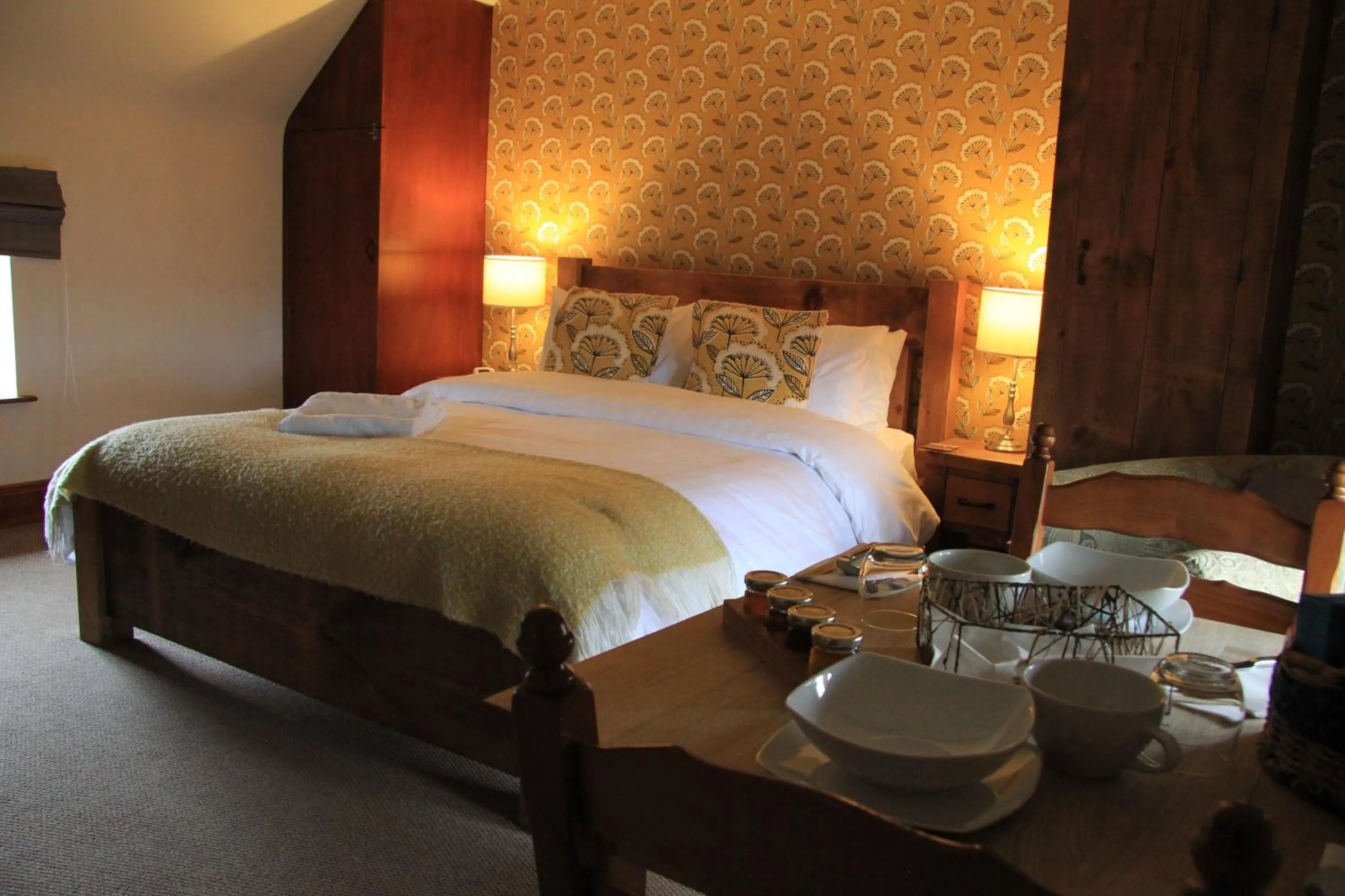 Bed in The Dovecote Inn