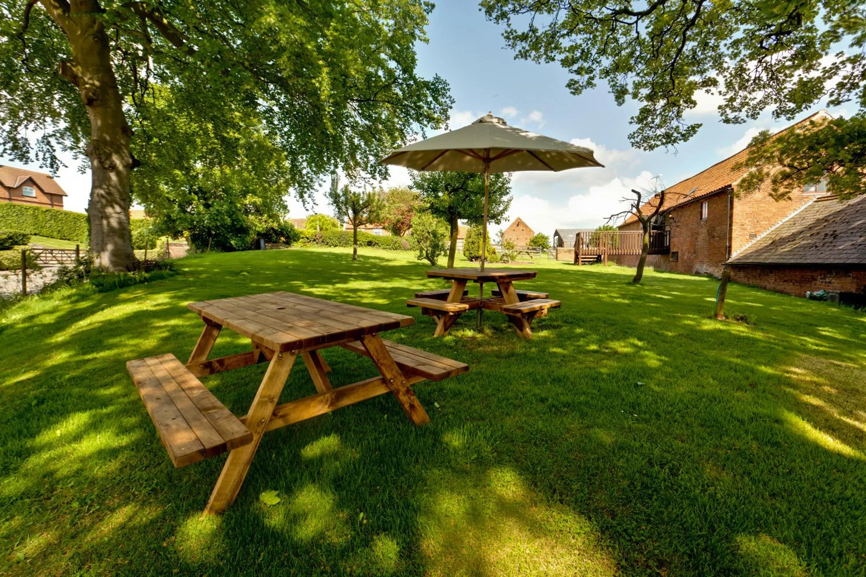 Garden in The Dovecote Inn
