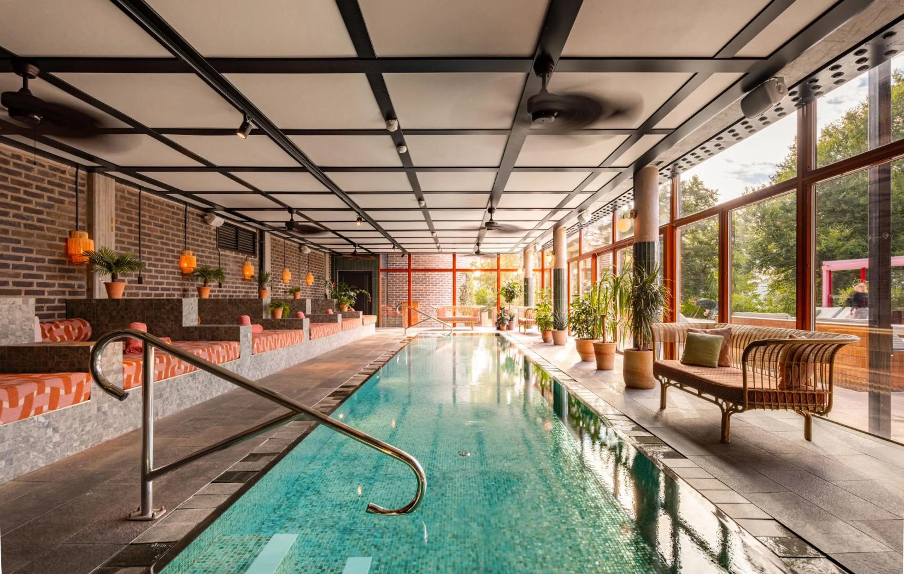 Pool view in Ellery Beach House