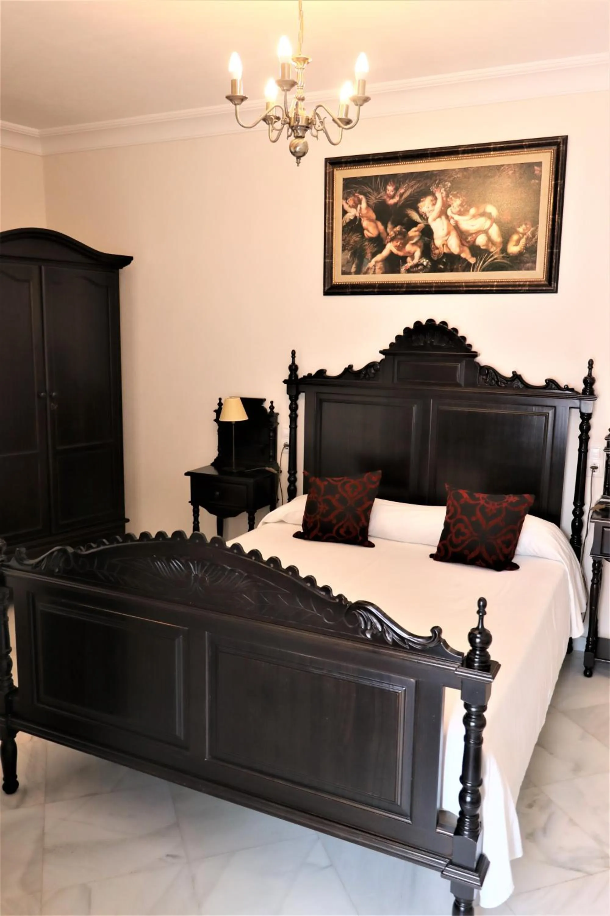 Bed in Hostal Ciudad Trigueros