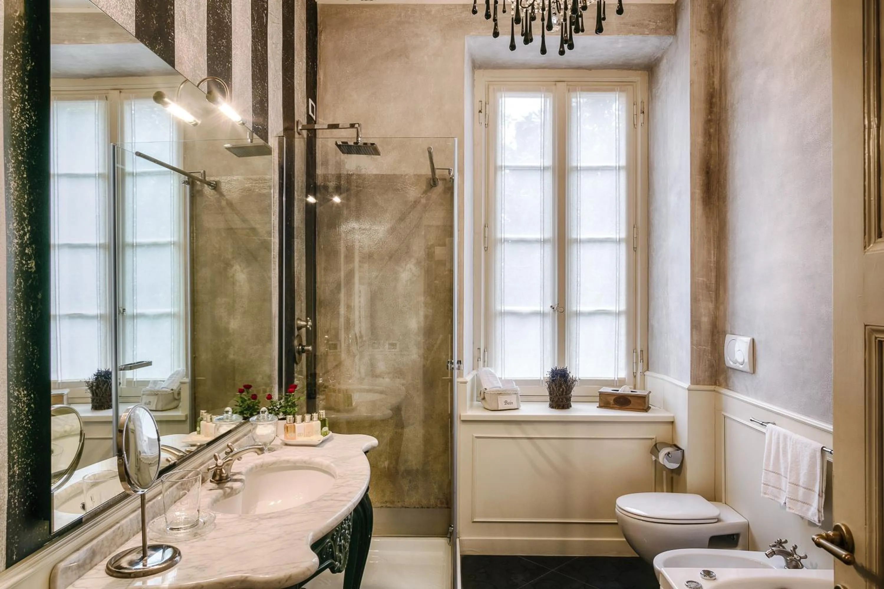 Bathroom in Relais Villa Vittoria