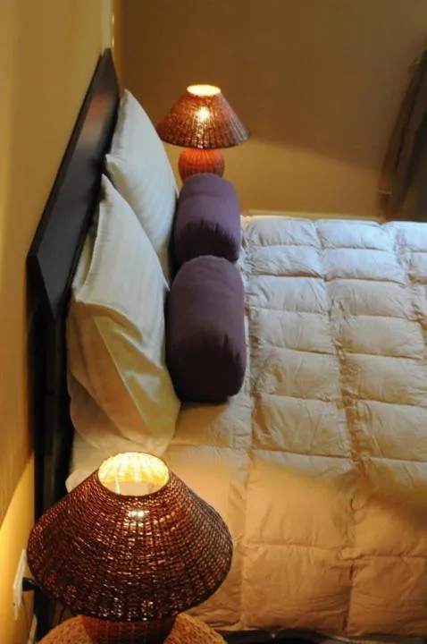 Decorative detail, Bed in B&B Quo Vadis Arena