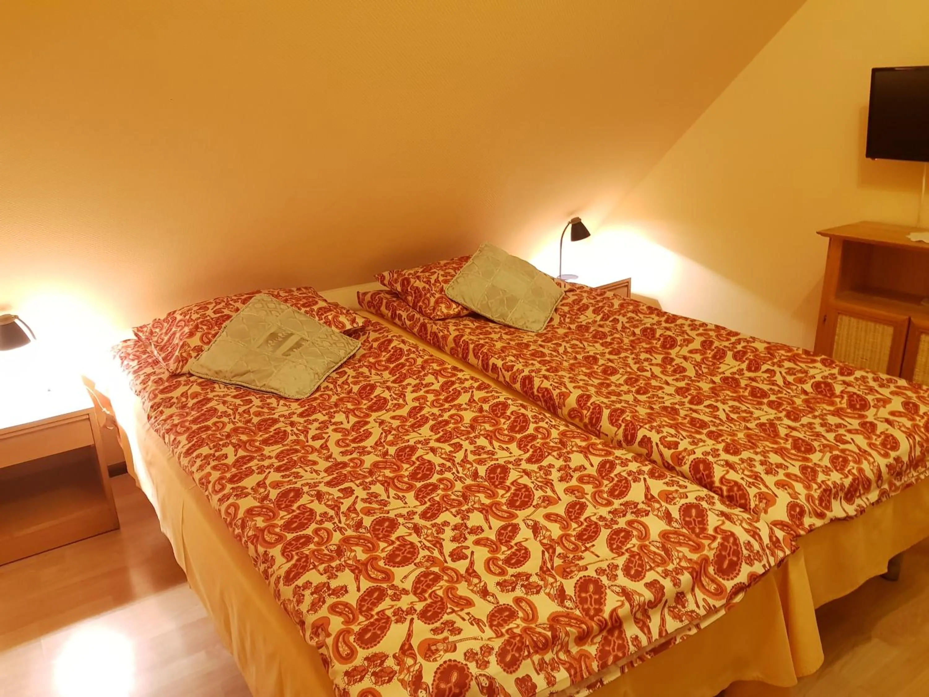 Twin Room with Private Bathroom in Pie Maijas