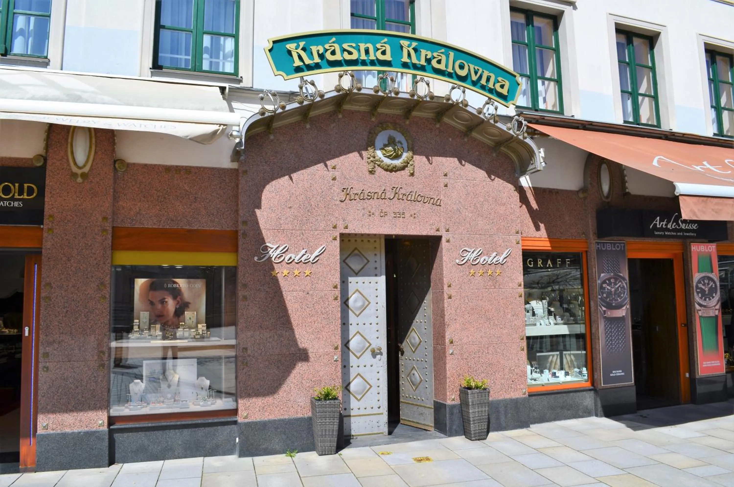 Facade/entrance in Hotel Renesance Krasna Kralovna