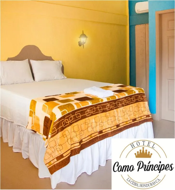 Bed in Hotel Como Principes