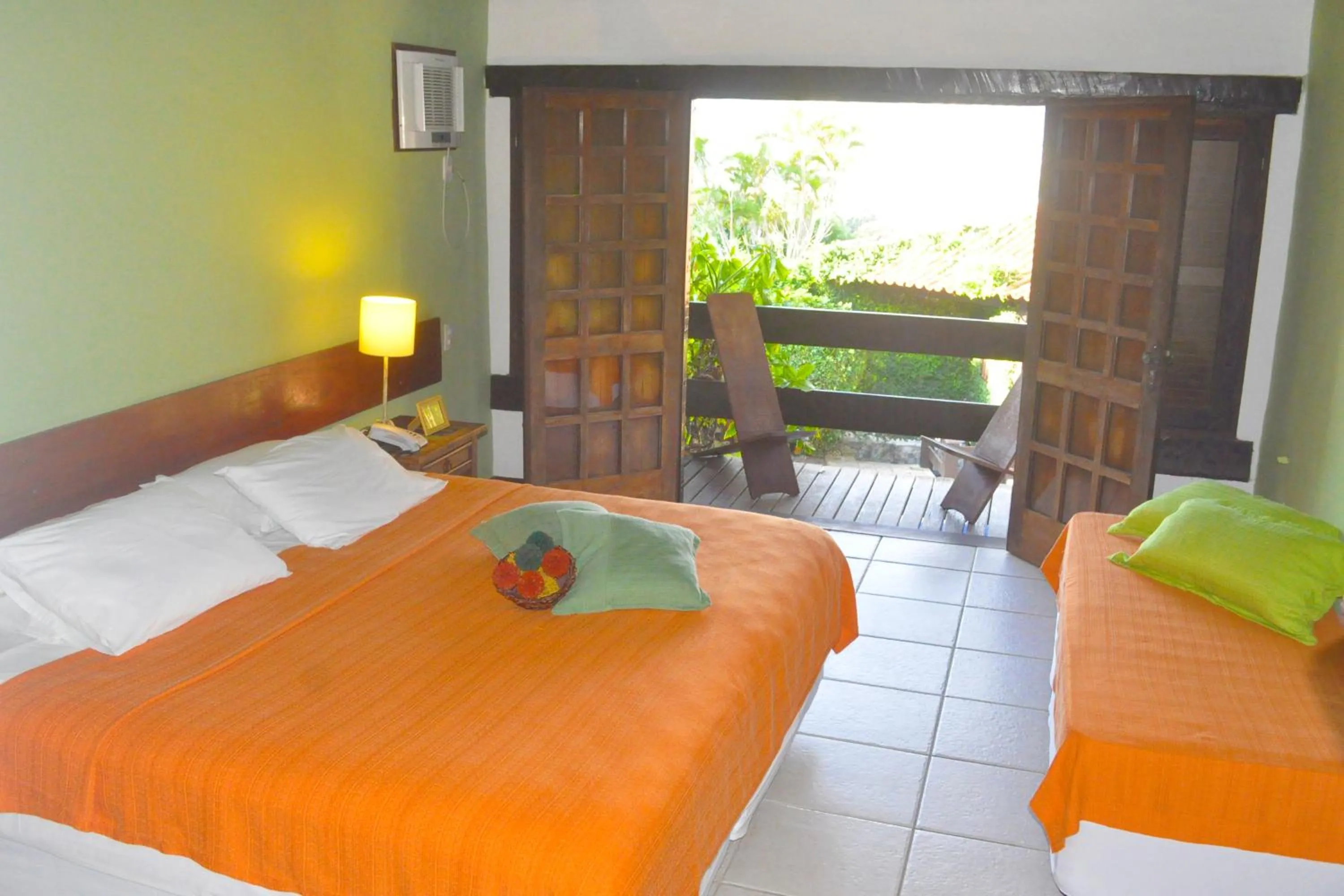 Bed in Pousada Caminho do Sol