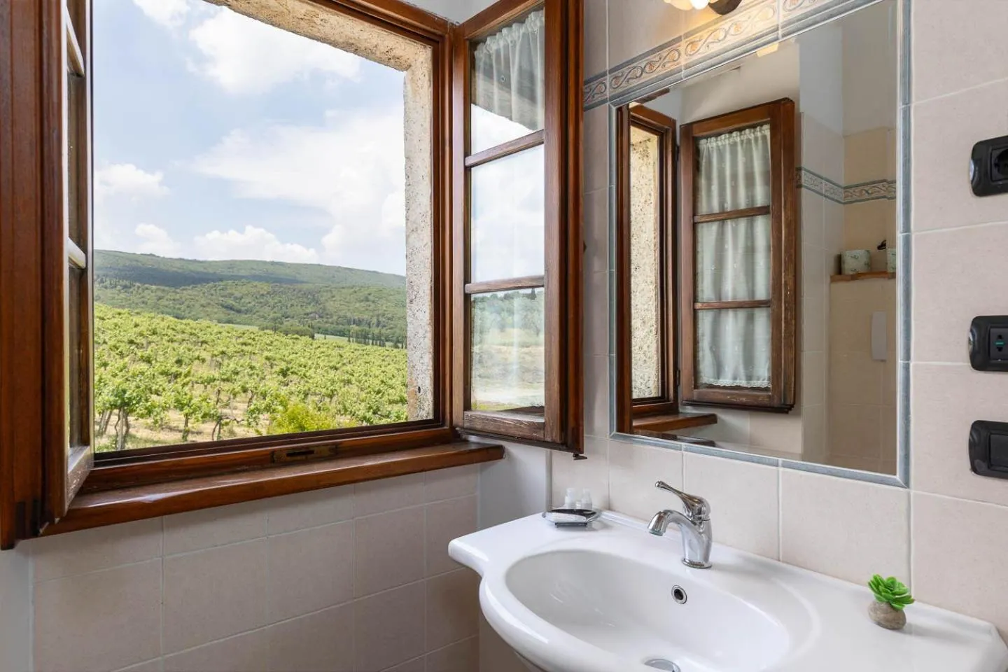 Bathroom in Agriturismo Il Casolare Di Bucciano