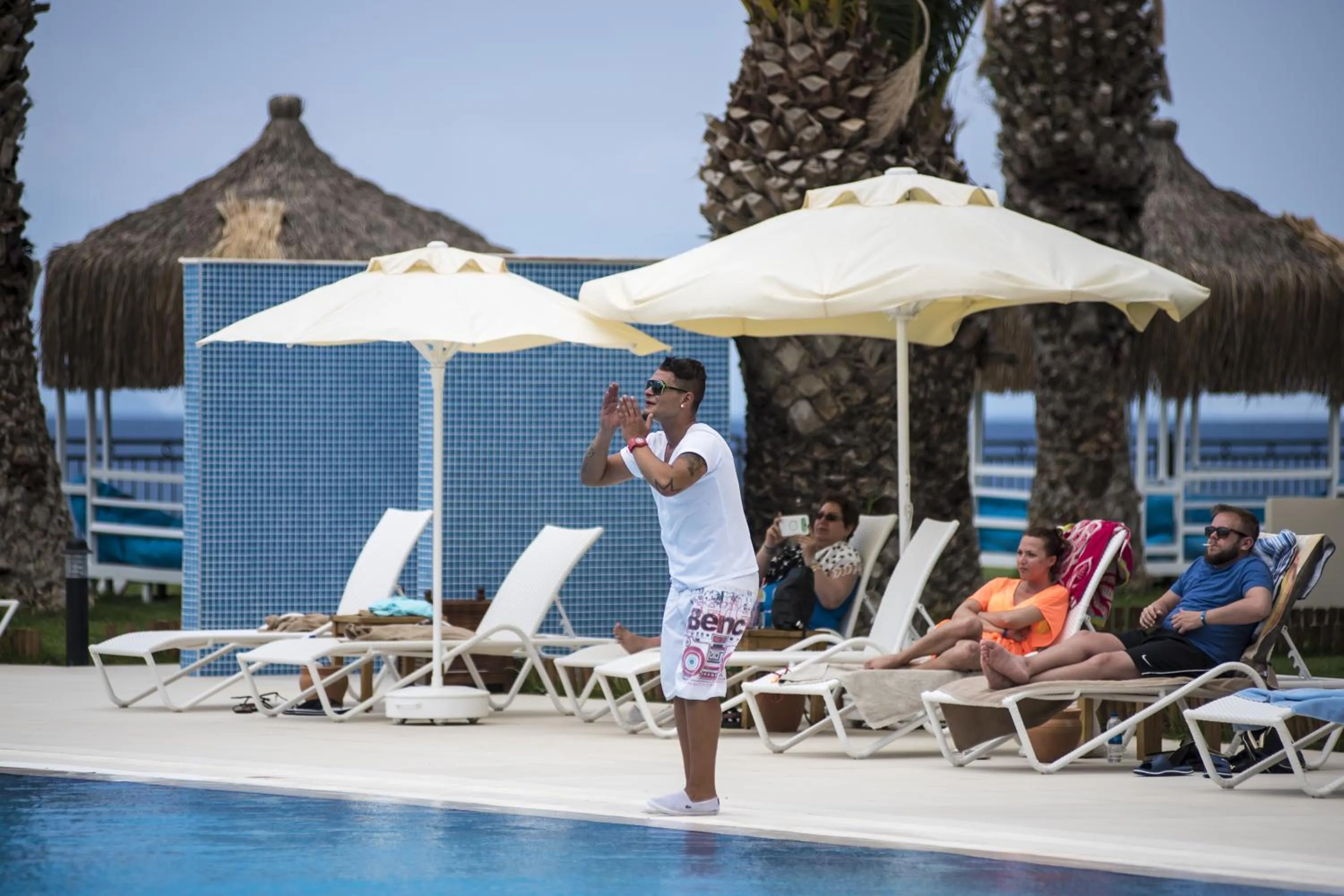 Pool view in Le Bleu Hotel & Resort Kusadasi