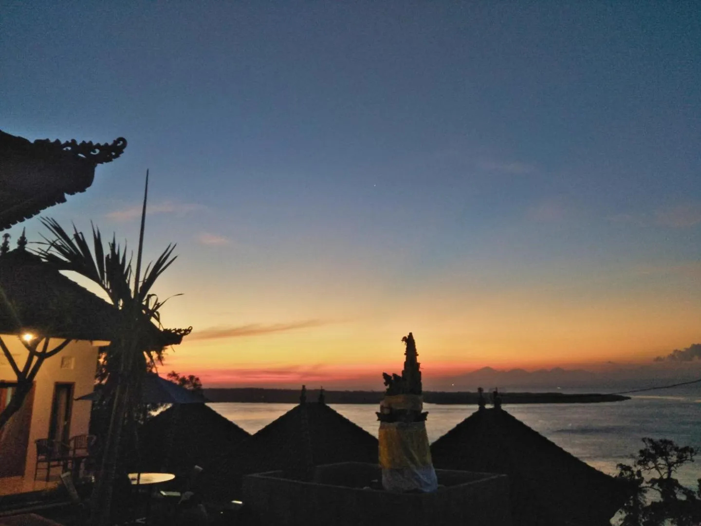 Mountain view in Prasi Sunset Bungalows