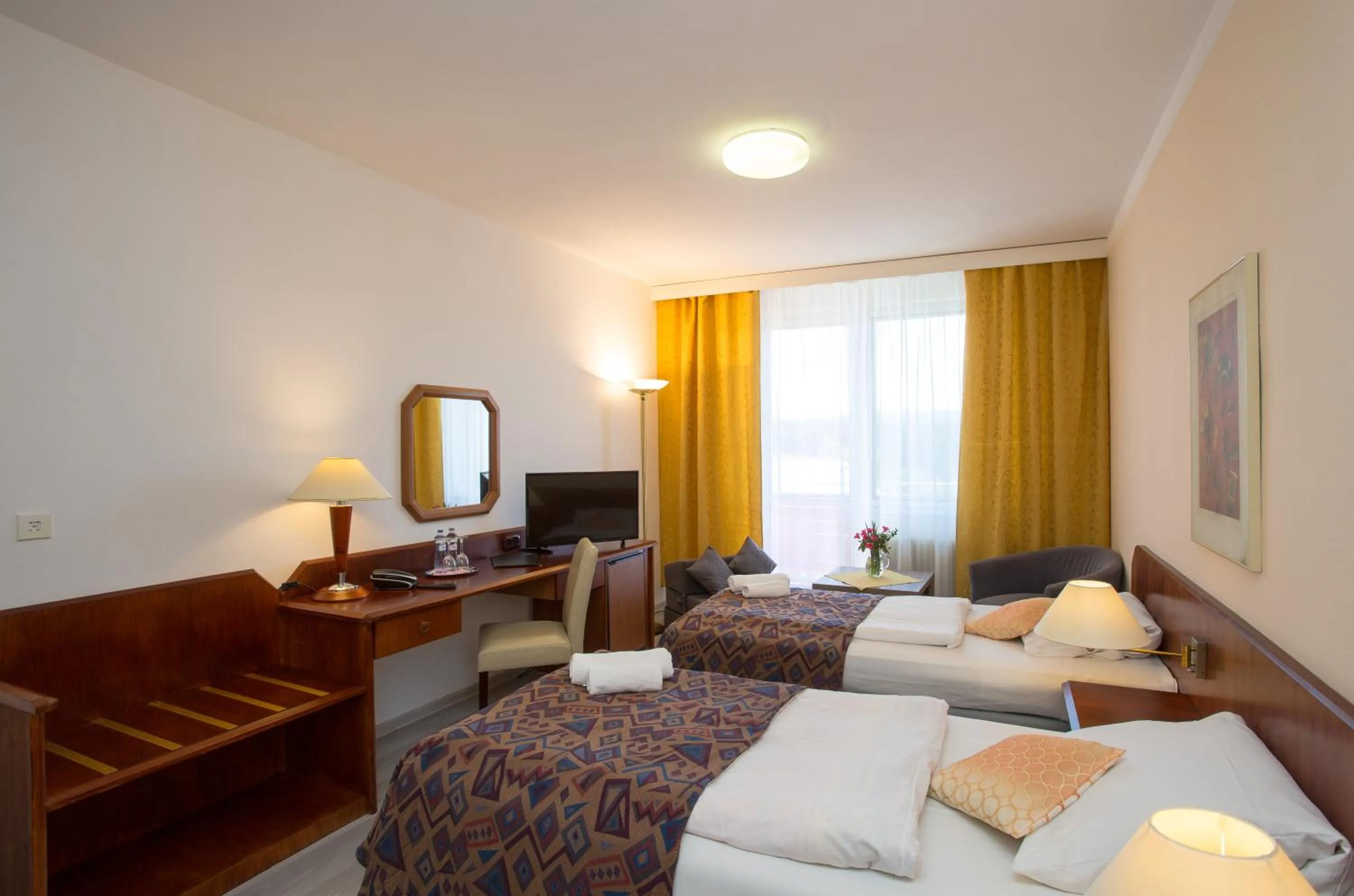 Photo of the whole room, Bed in Fontána Lipno