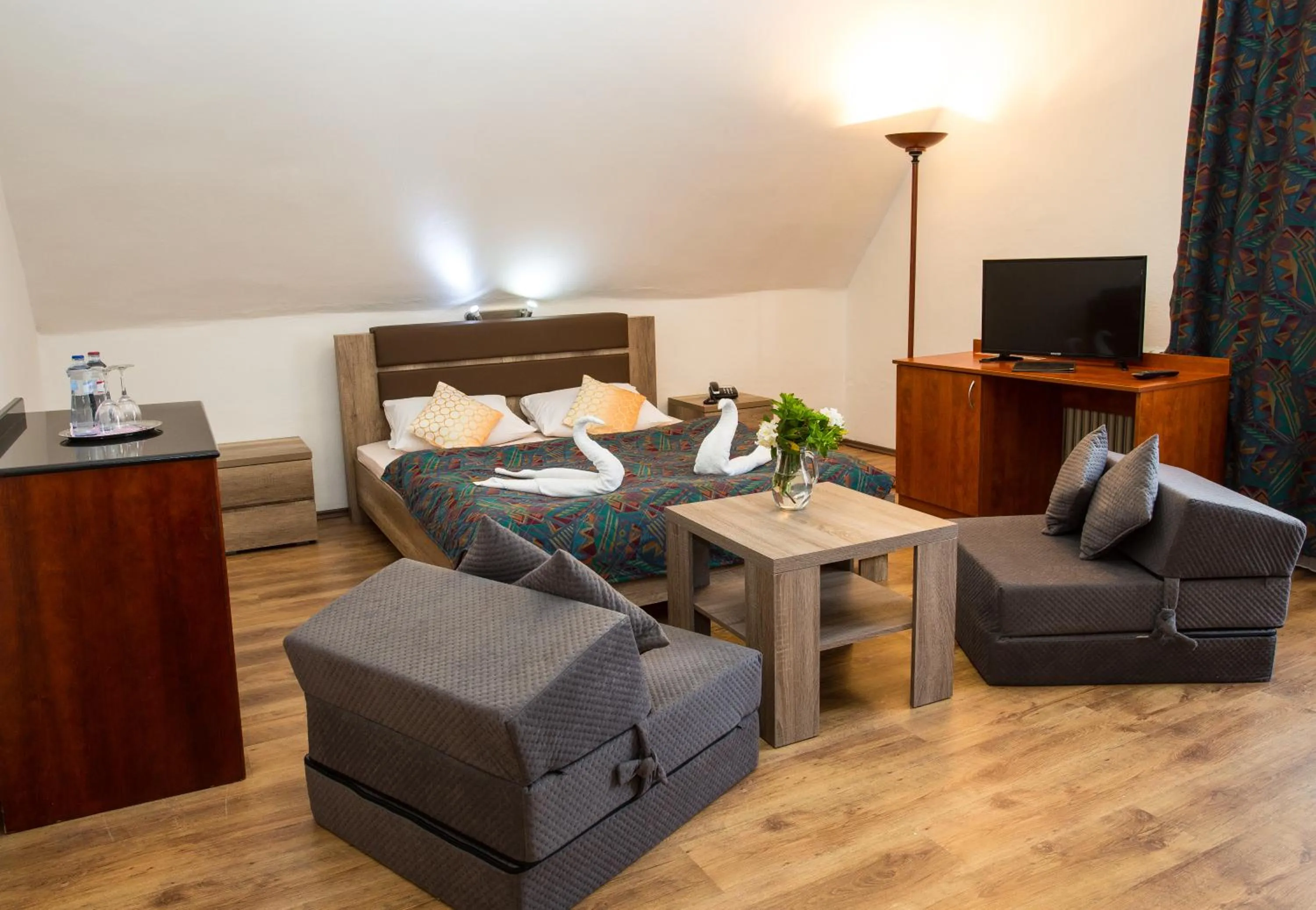 Photo of the whole room in Fontána Lipno