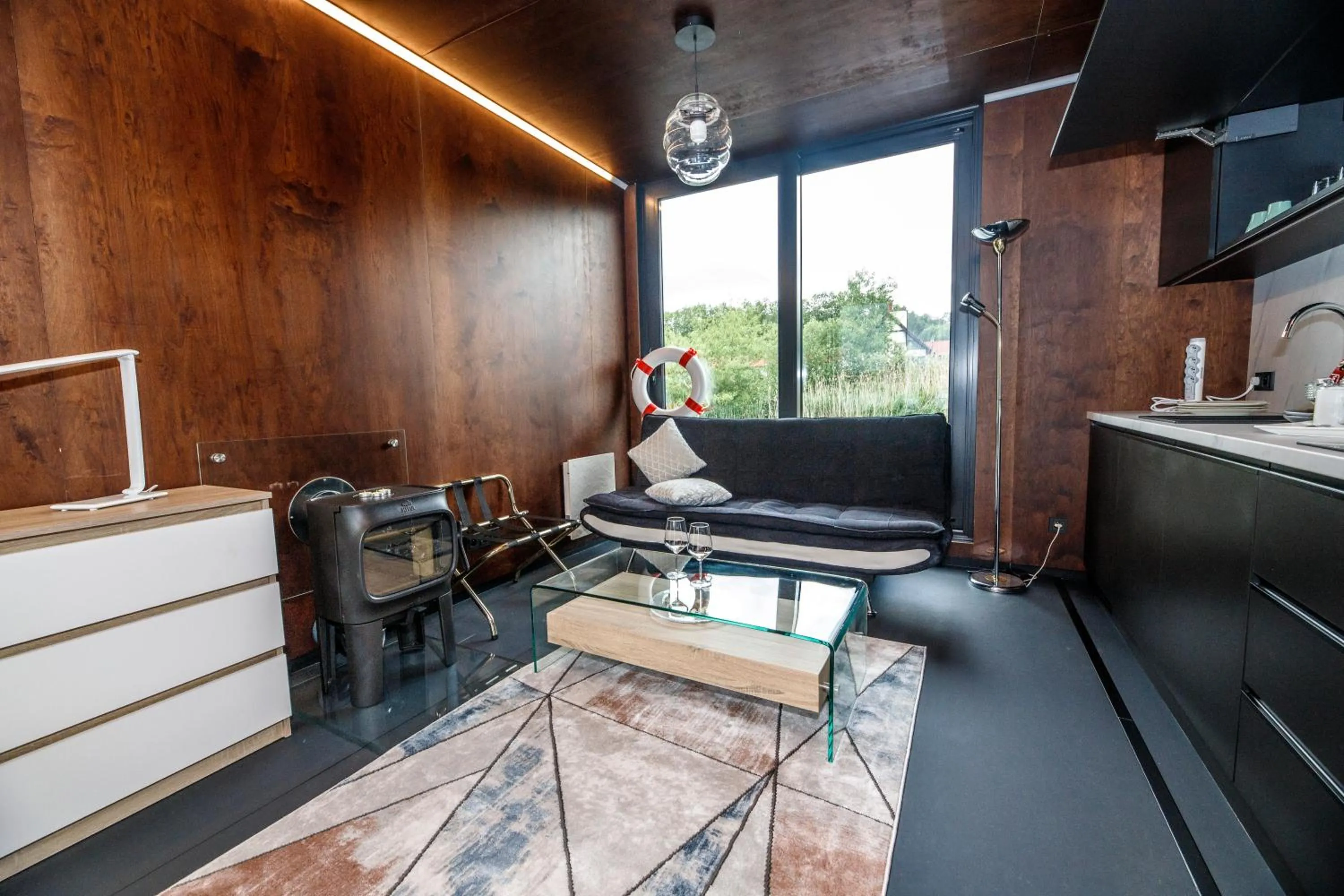 Living room in Fontána Lipno