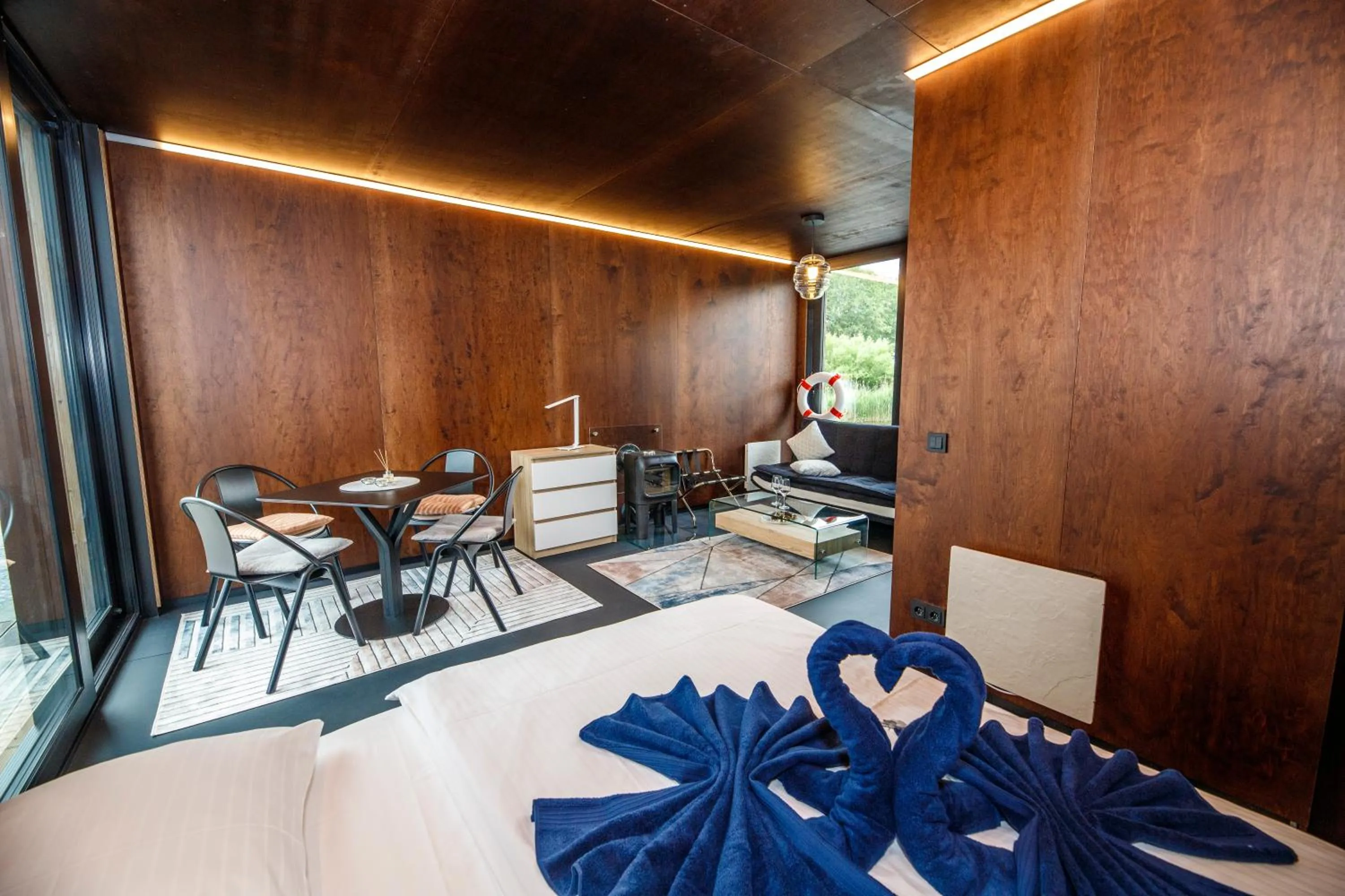 Living room in Fontána Lipno