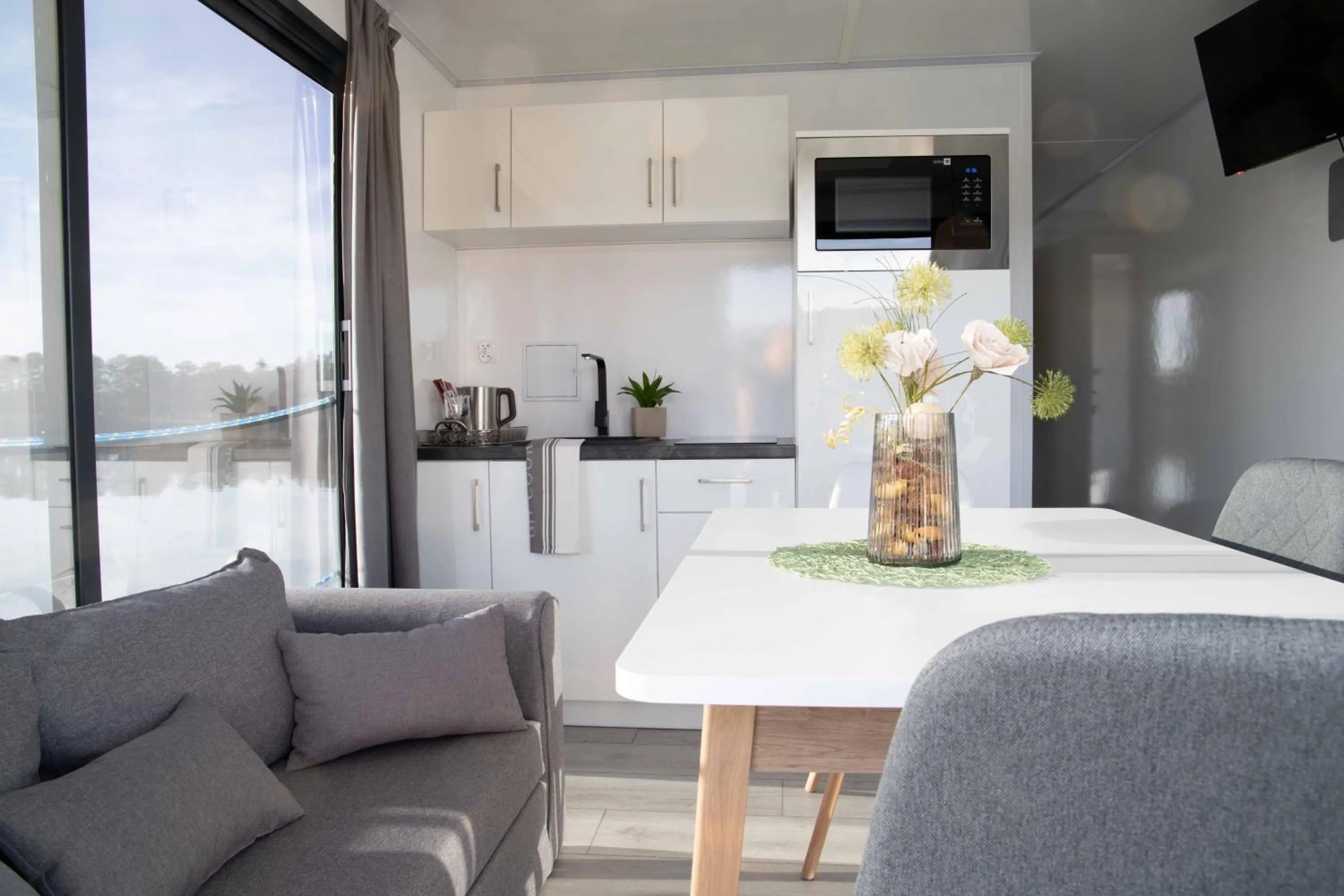 kitchen in Fontána Lipno