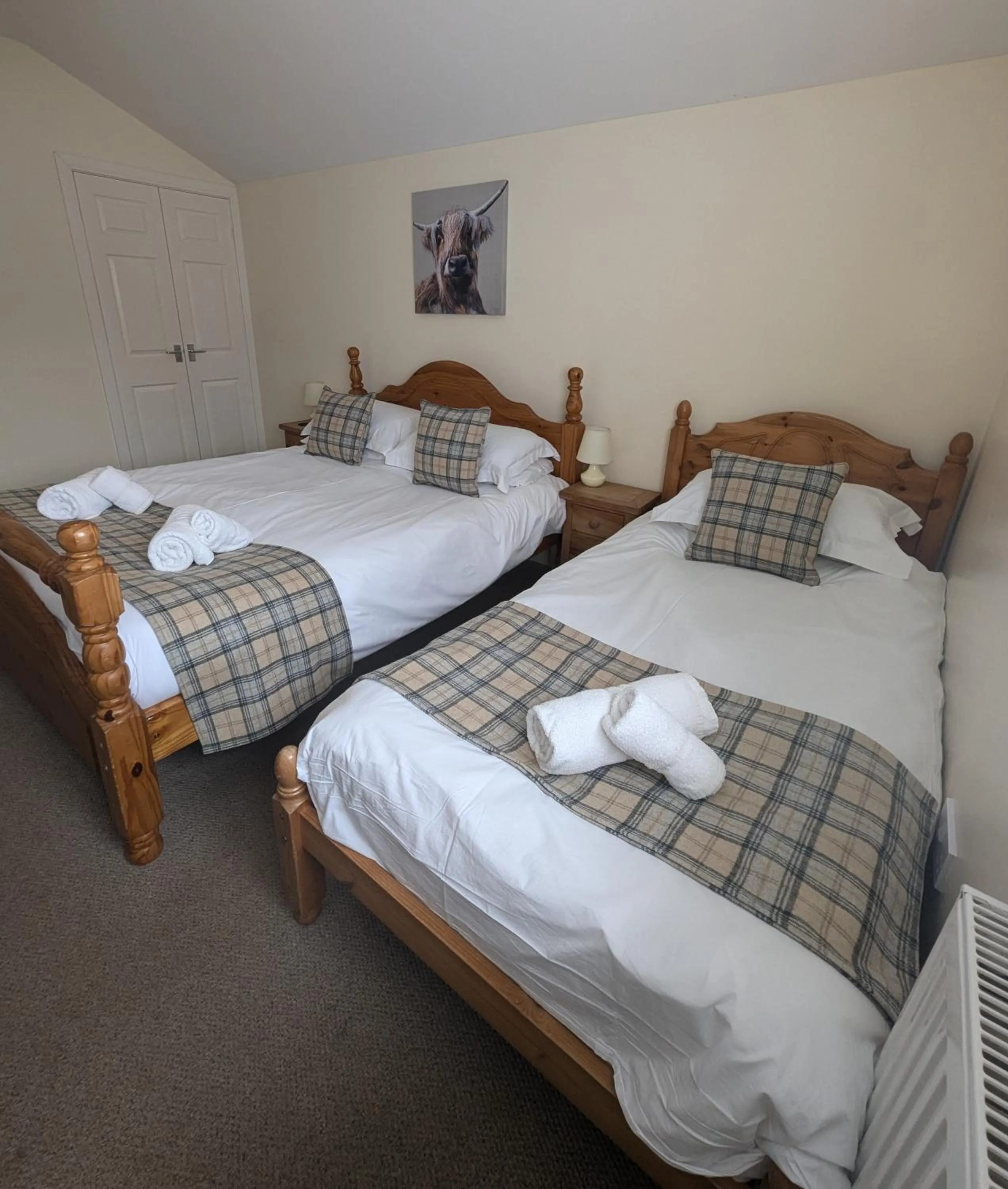 Bed in The Yew Tree at Longhope