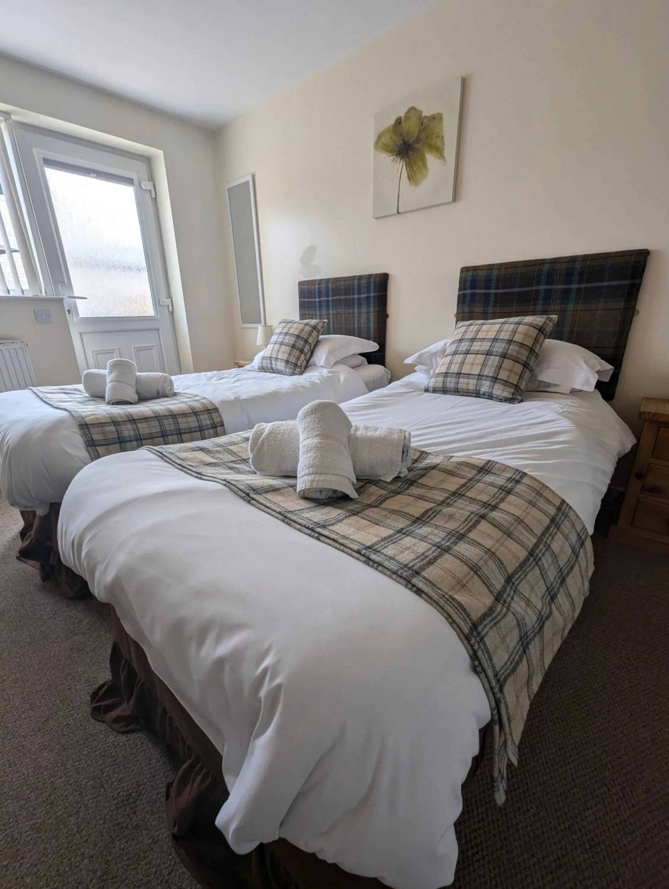 Bed in The Yew Tree at Longhope