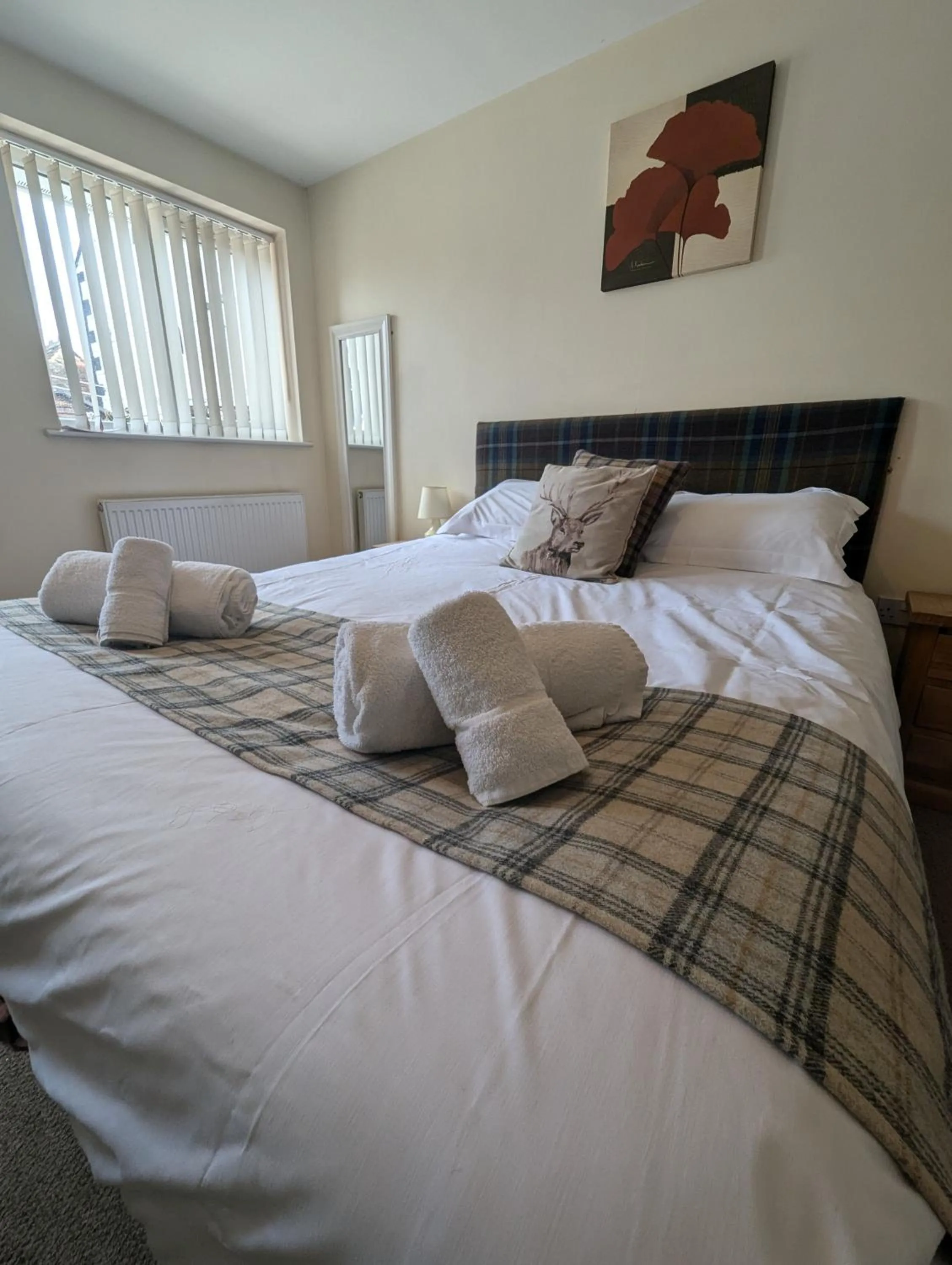 Bed in The Yew Tree at Longhope