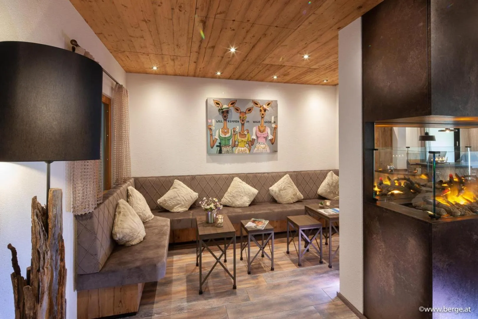 Lobby or reception in Hotel Walisgaden superior