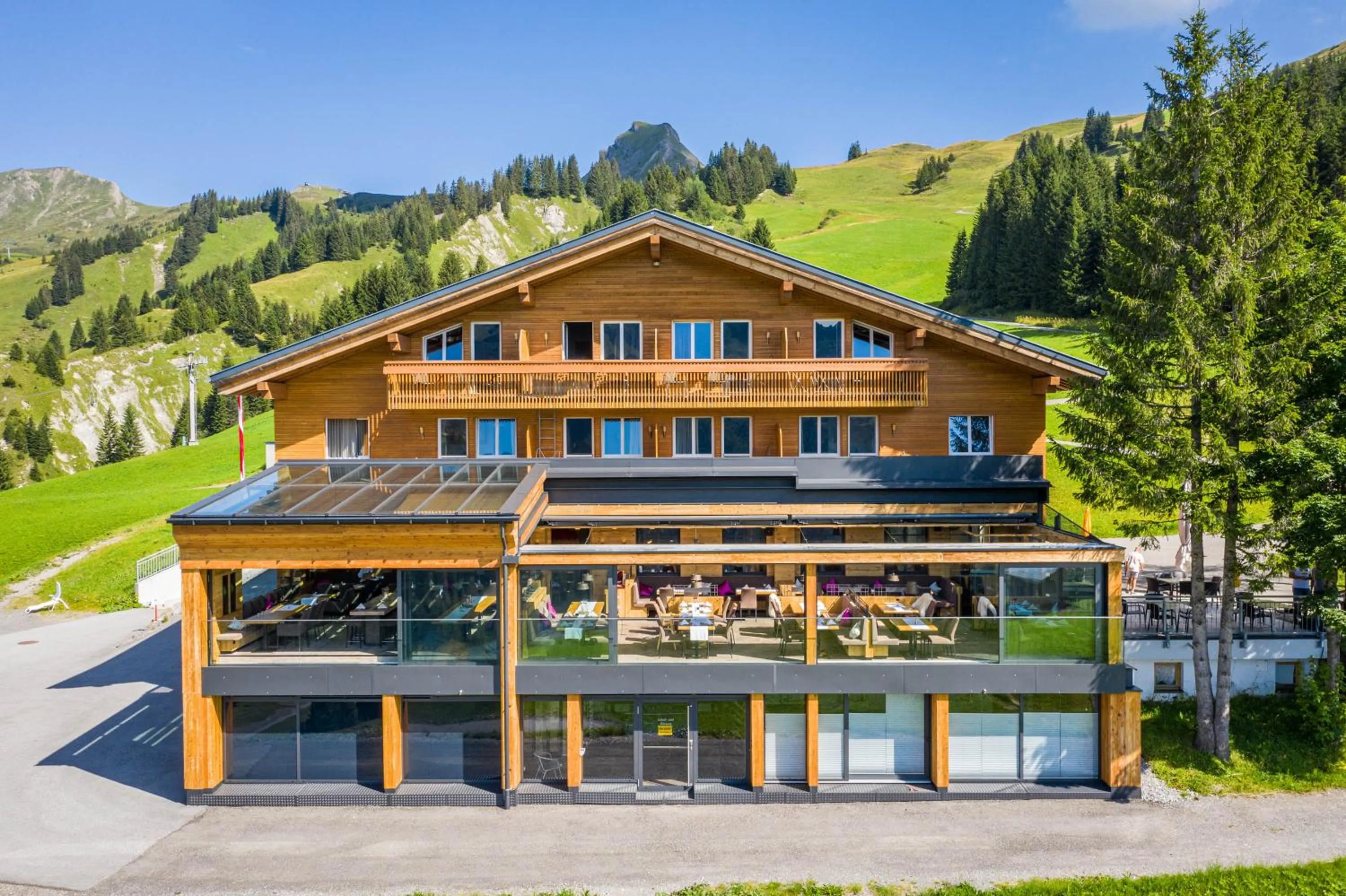 Property building in Hotel Walisgaden superior