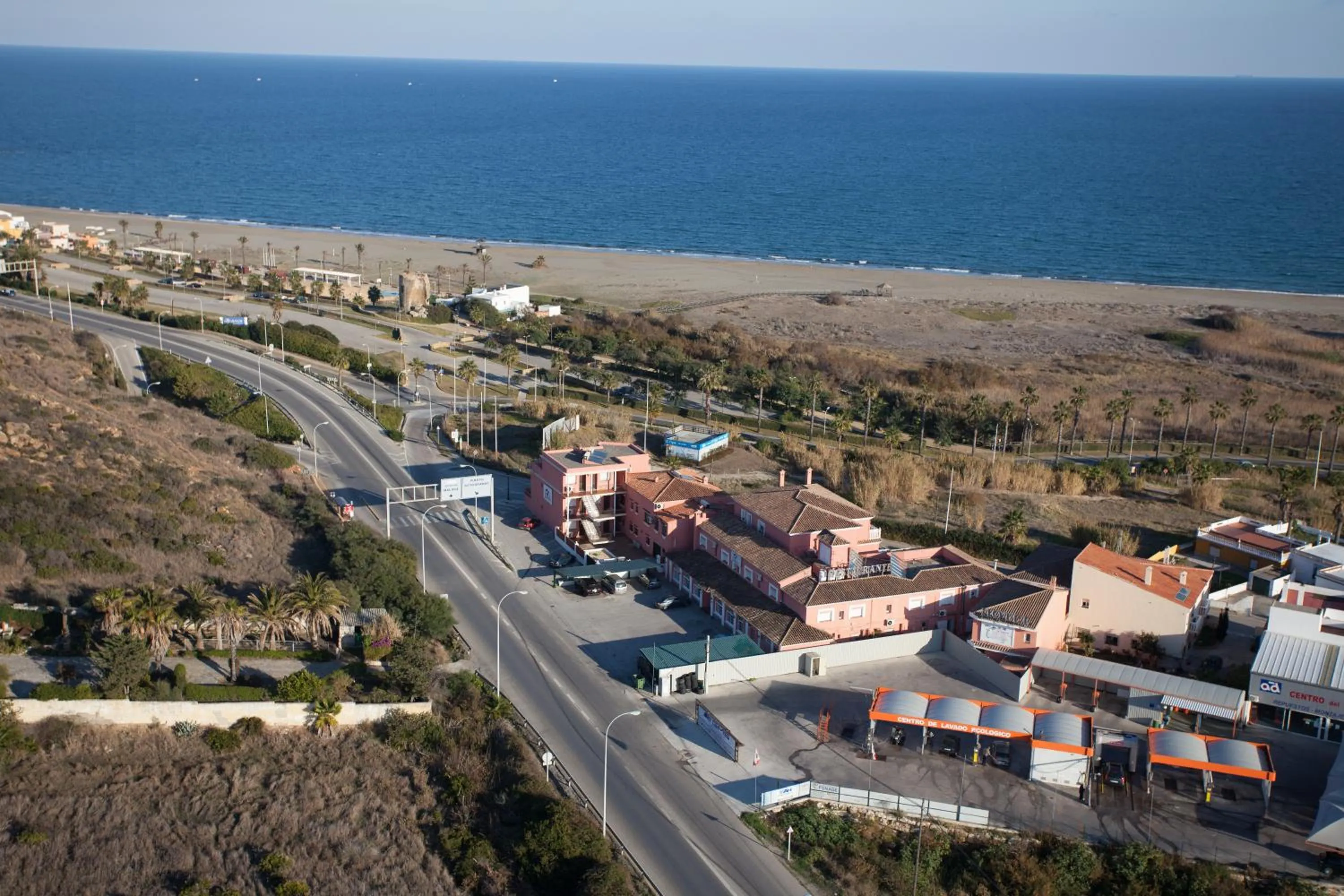 Bird's eye view in Hotel Las Camelias