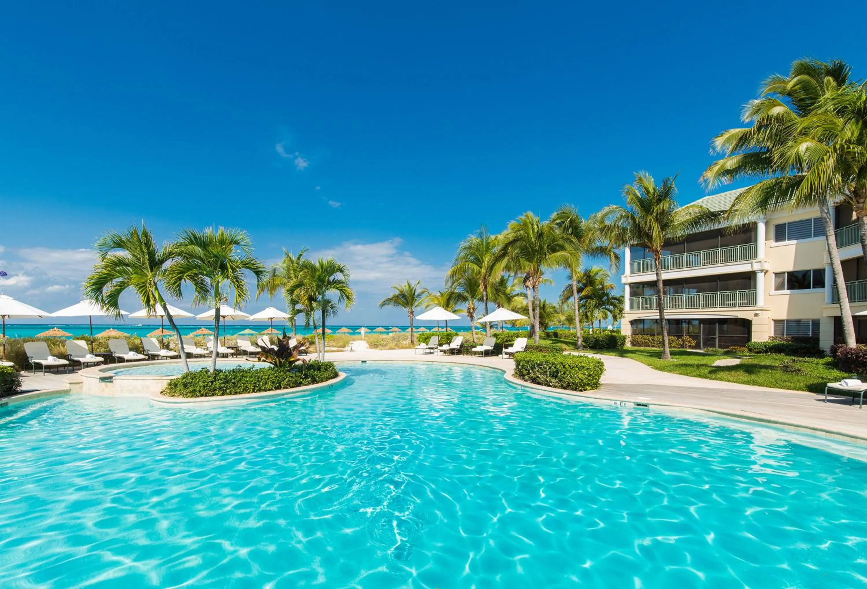 Swimming pool in The Sands at Grace Bay