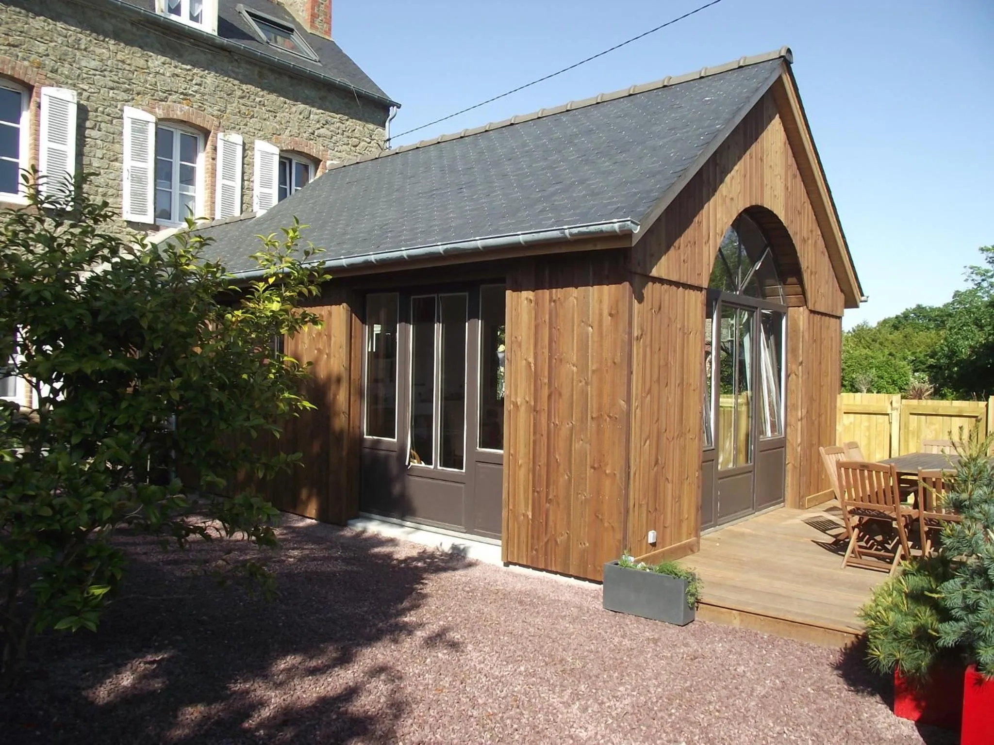Facade/entrance in Chambres d'hôtes Le Clos d'Enhaut