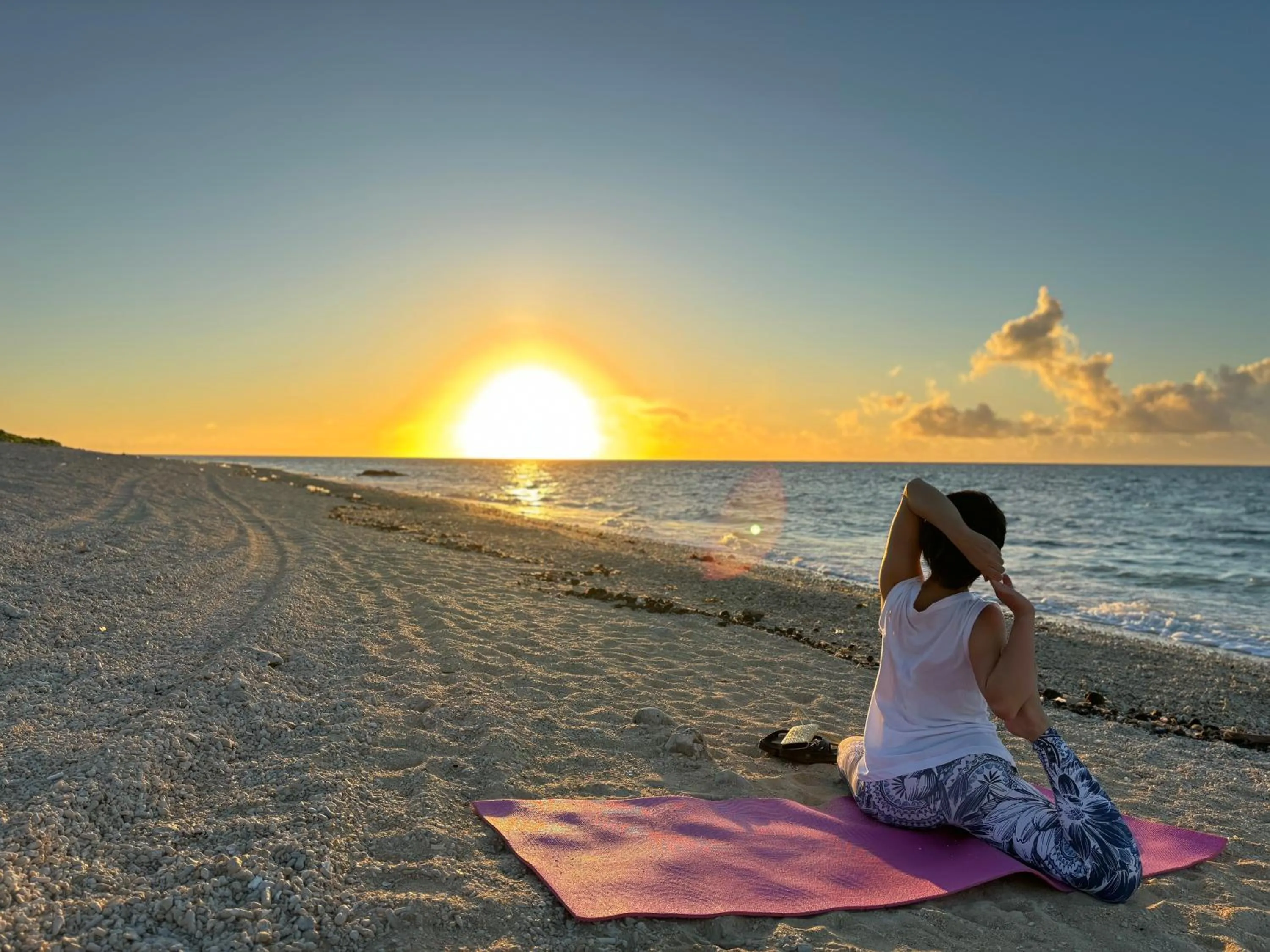 Sunrise in Wellness pension Coco