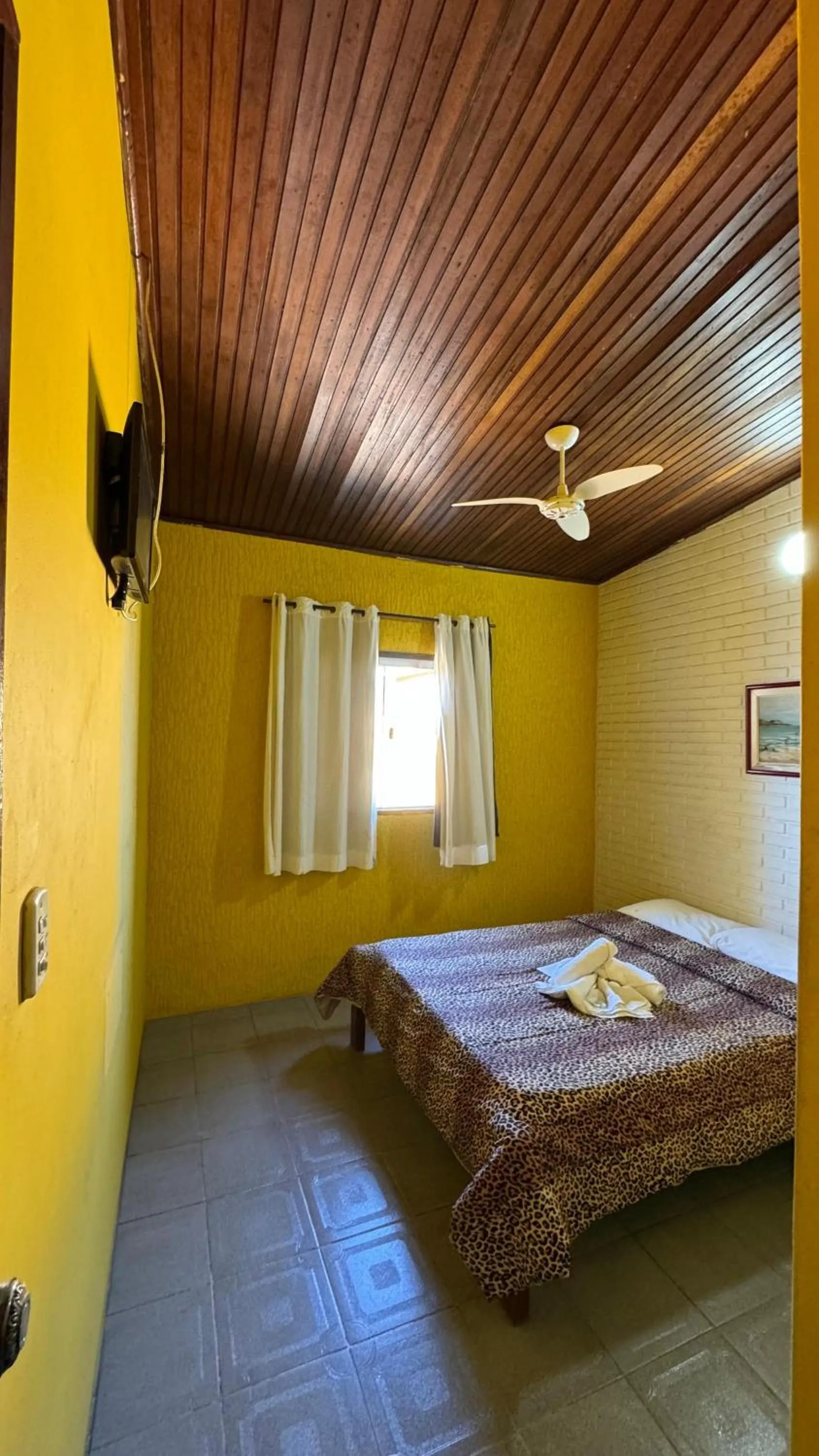 Bed in Pousada Pratagy