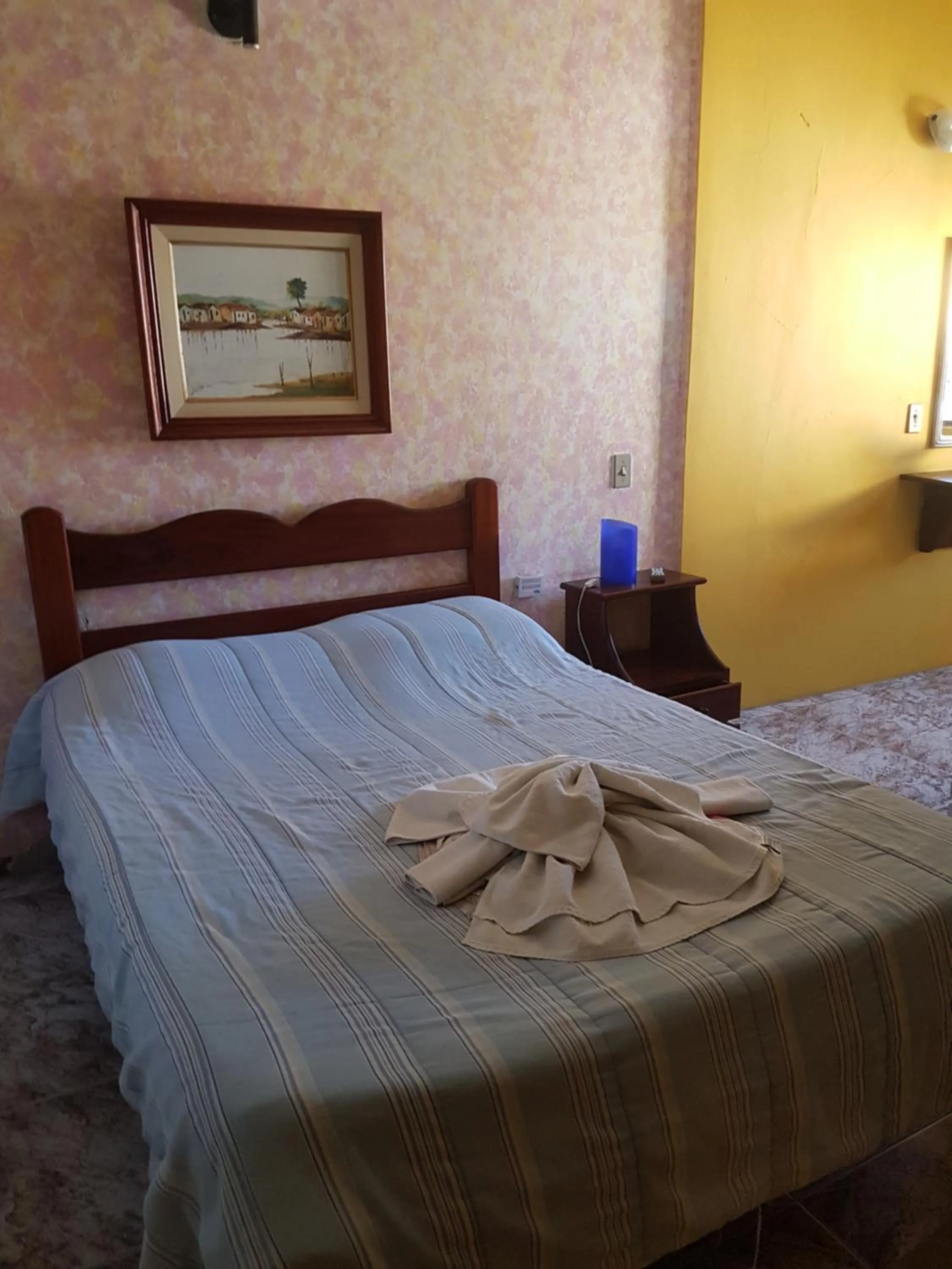 Bed in Pousada Pratagy