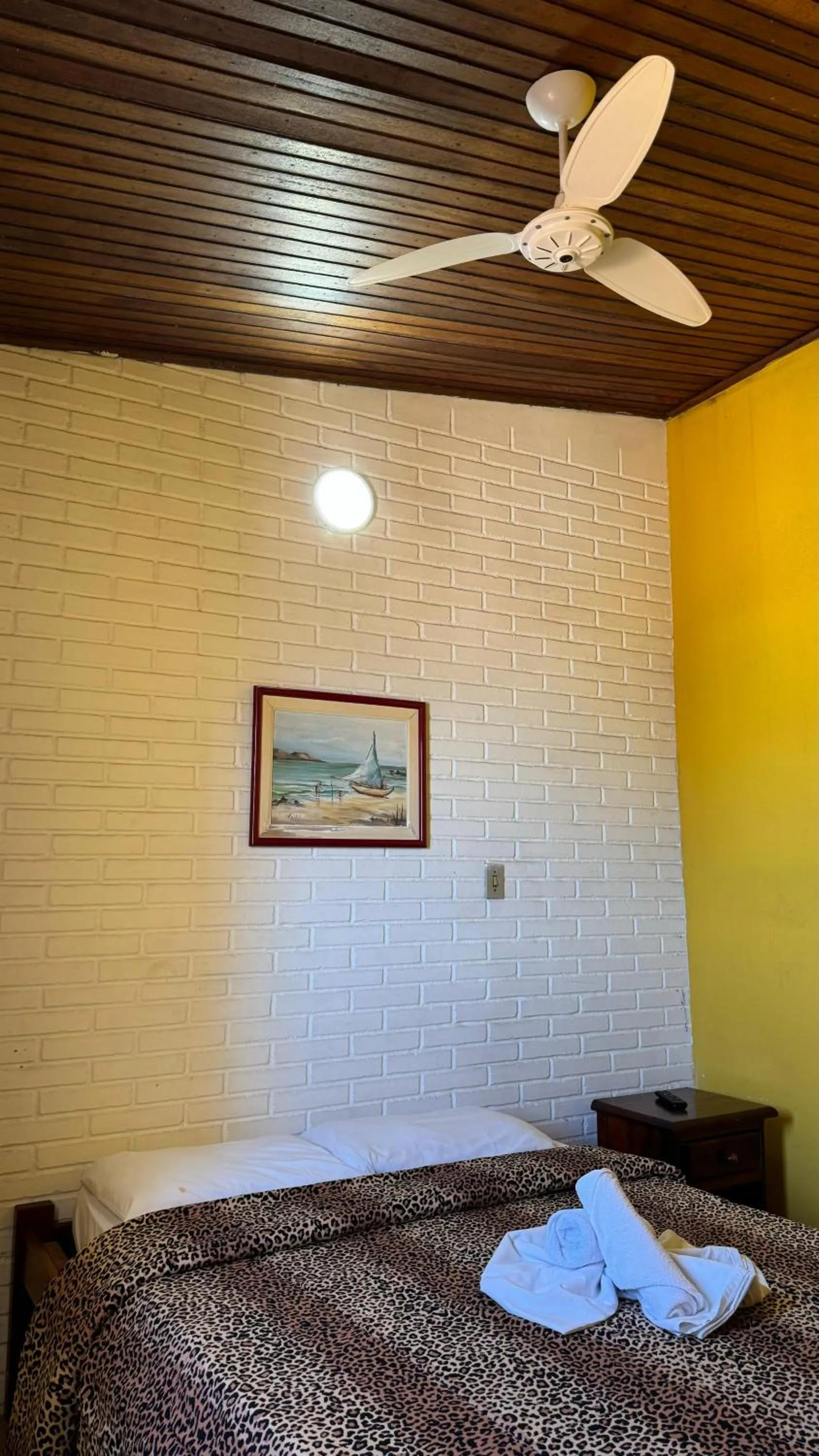 Bed in Pousada Pratagy