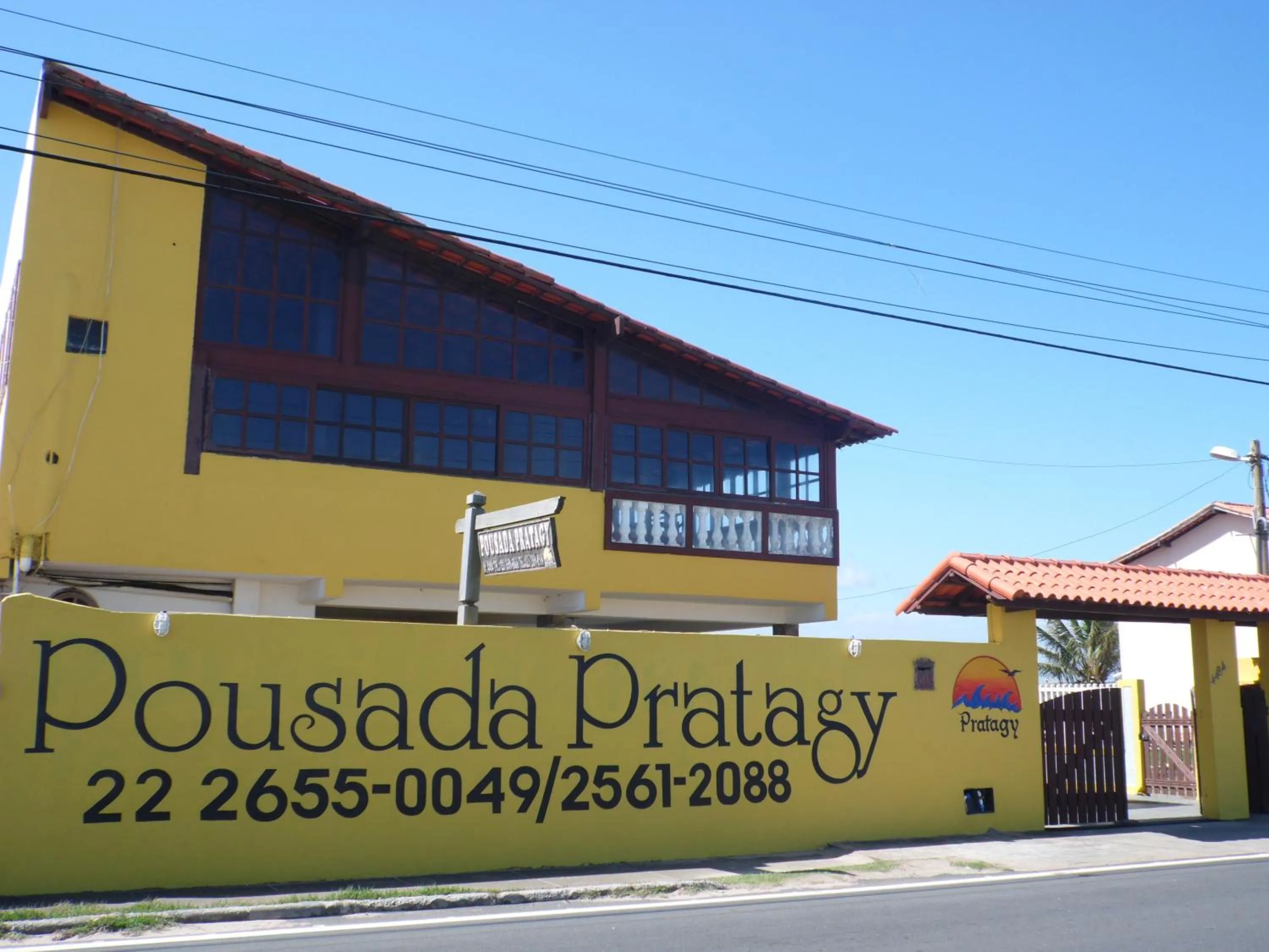 Facade/entrance in Pousada Pratagy