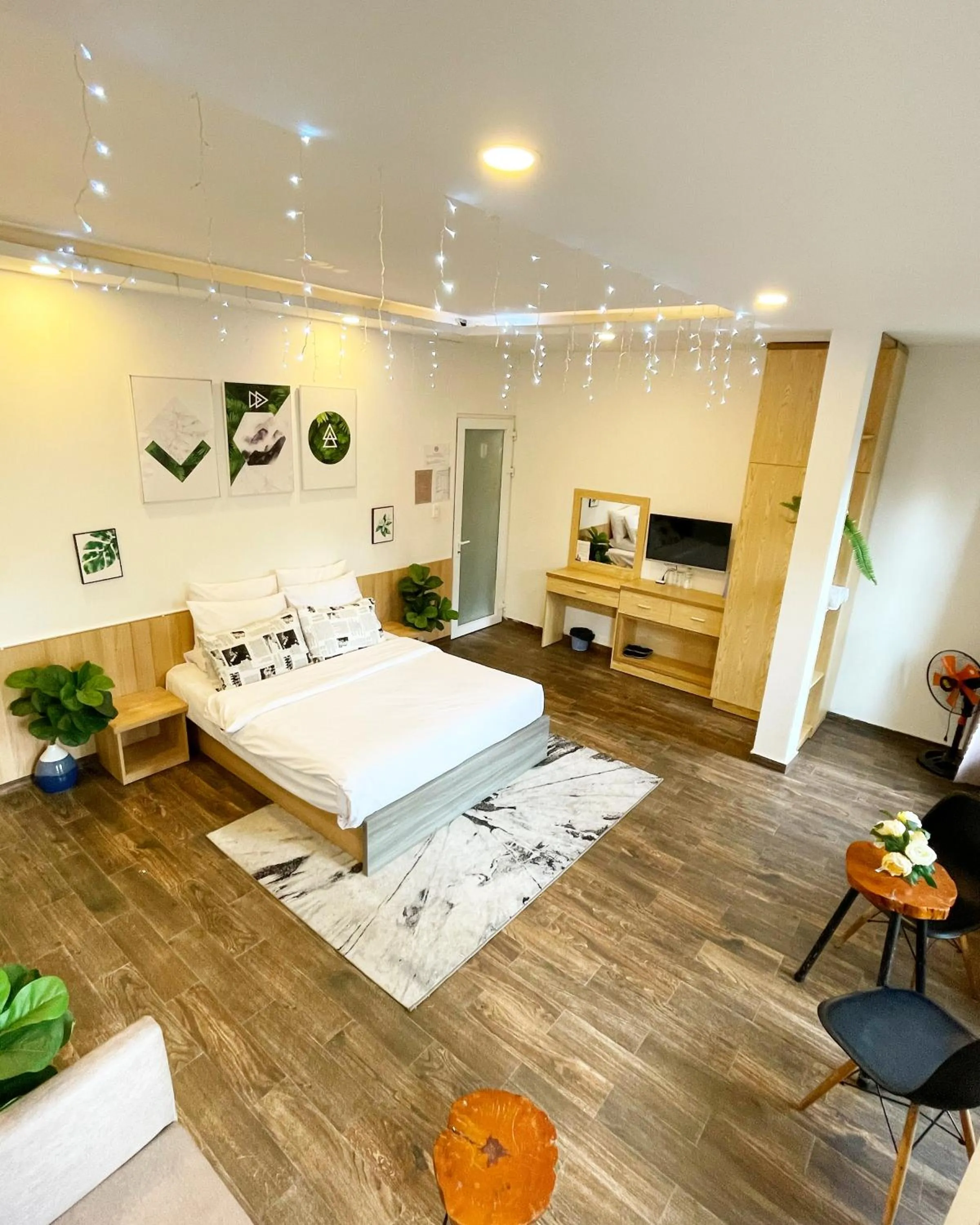 Bed in Street View Hotel & Apartment