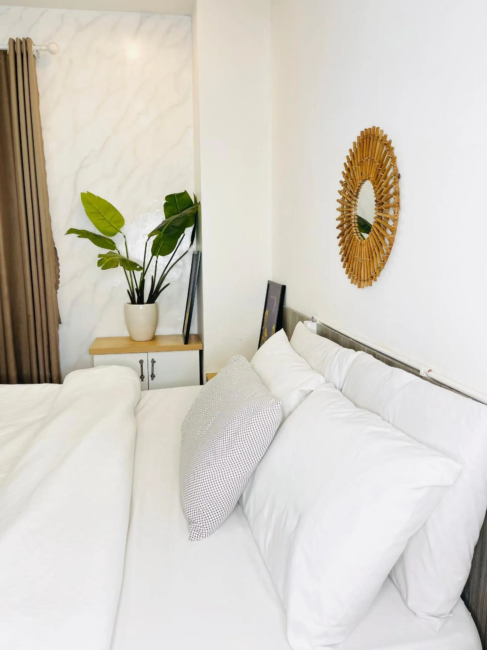 Bed in Street View Hotel & Apartment