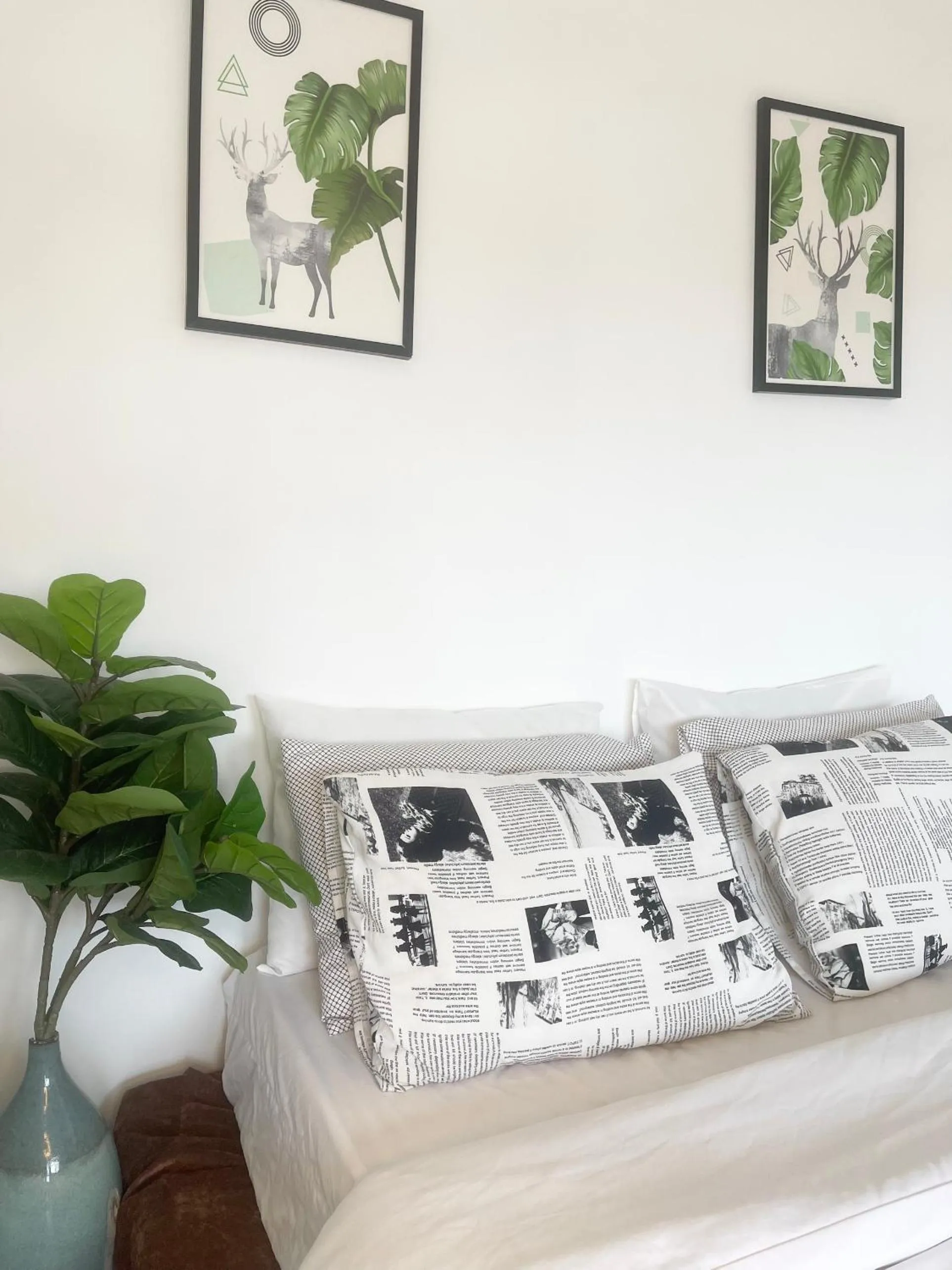 Bed in Street View Hotel & Apartment