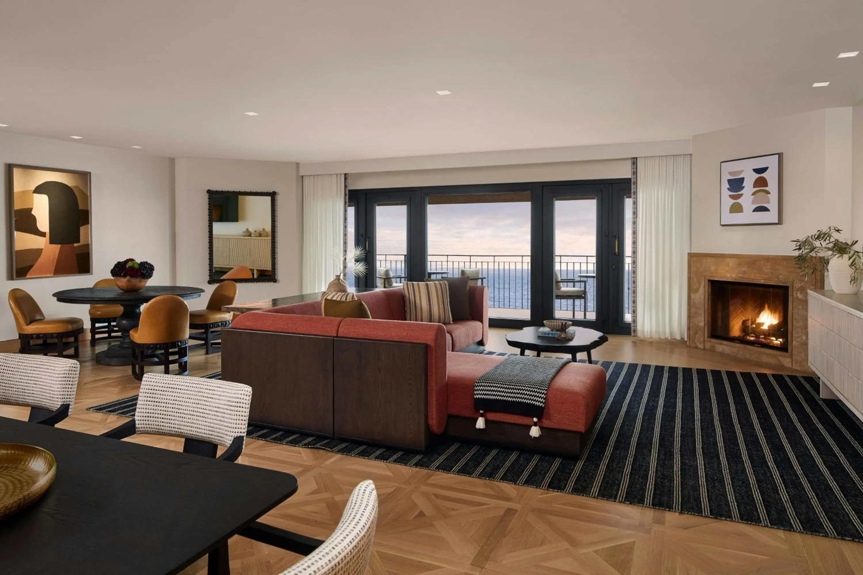 Living room in The Ritz-Carlton Bacara, Santa Barbara