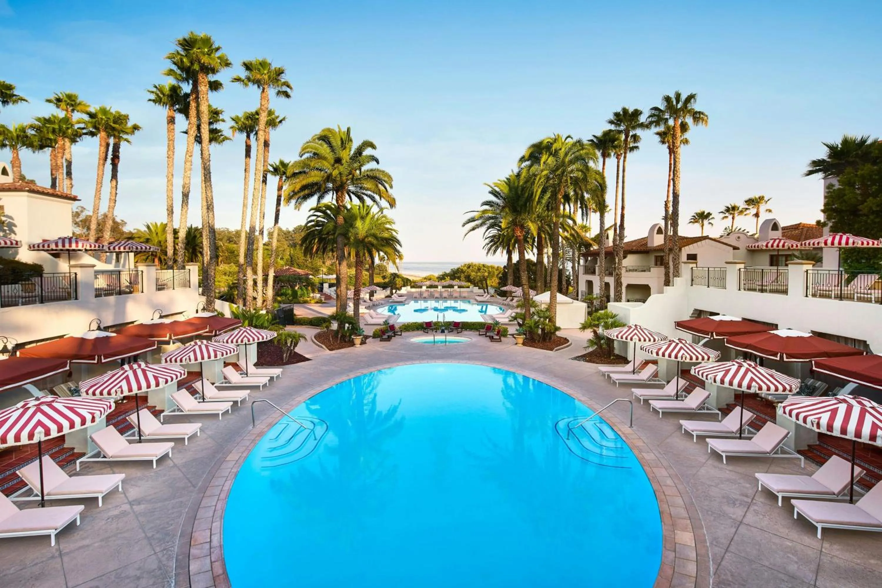 Swimming pool in The Ritz-Carlton Bacara, Santa Barbara