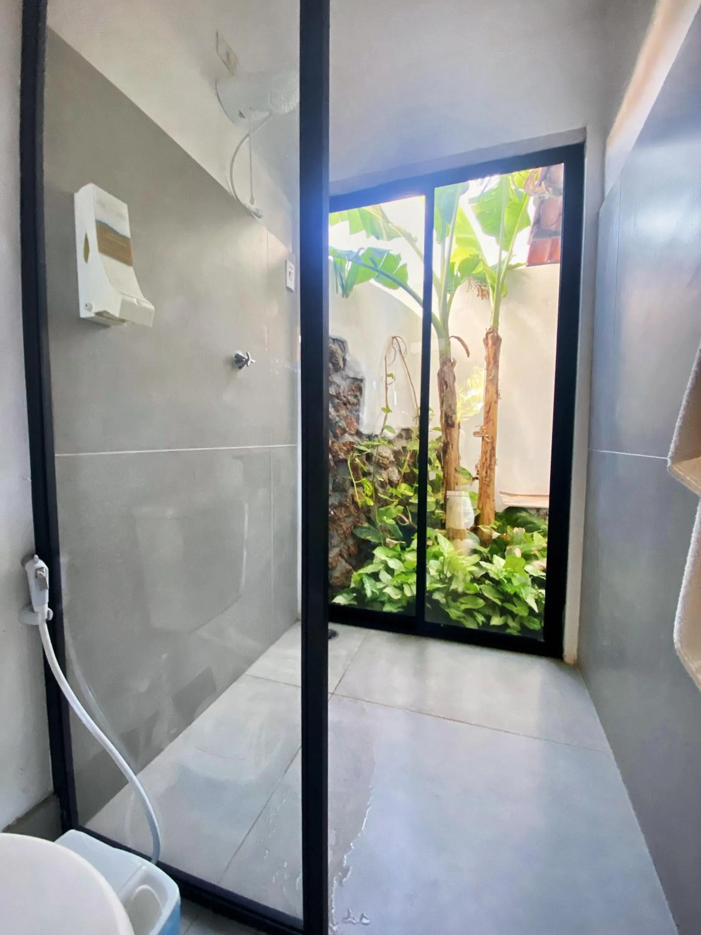 Toilet in Pousada Ilha do Vento