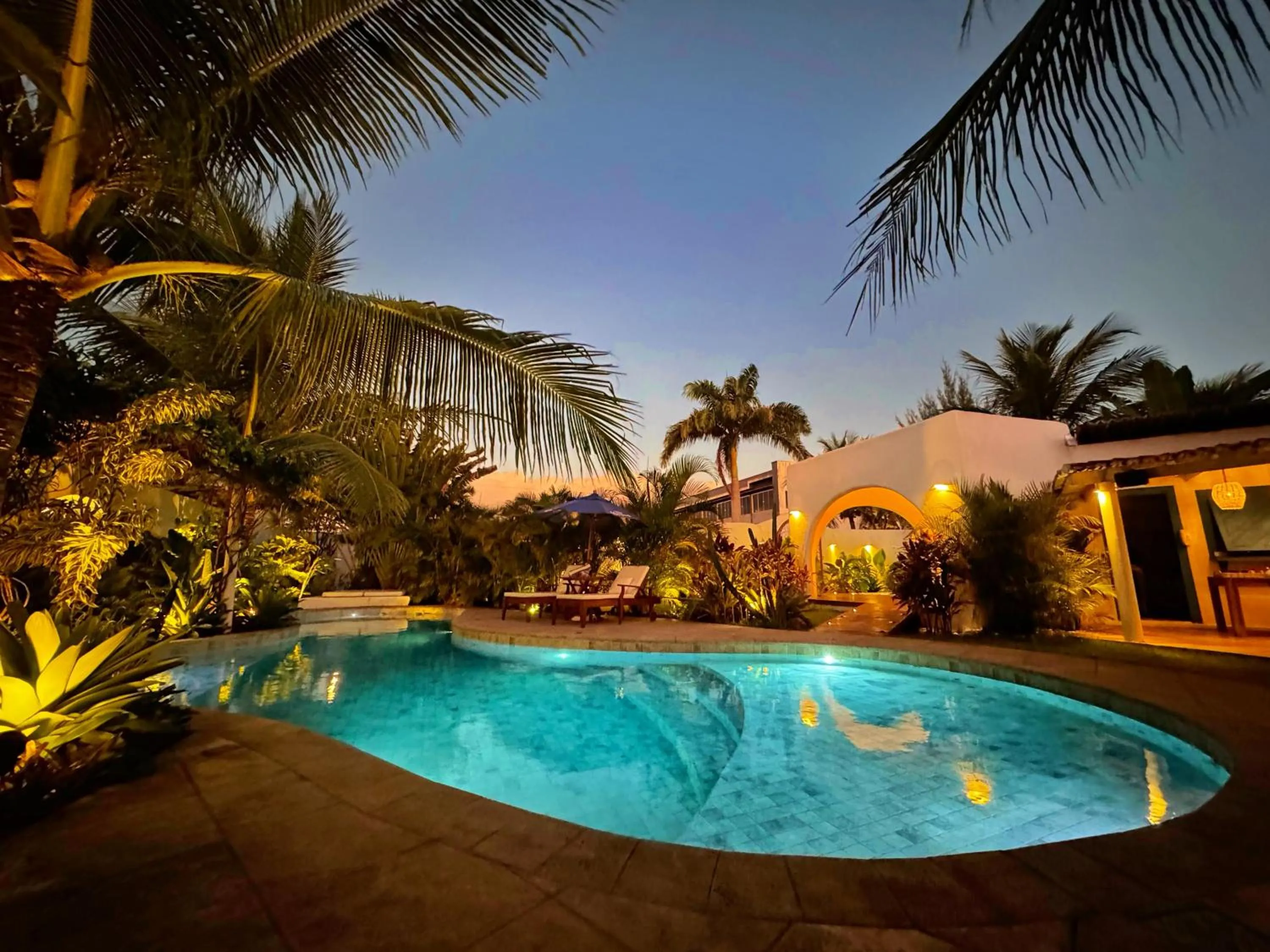 Night in Pousada Ilha do Vento