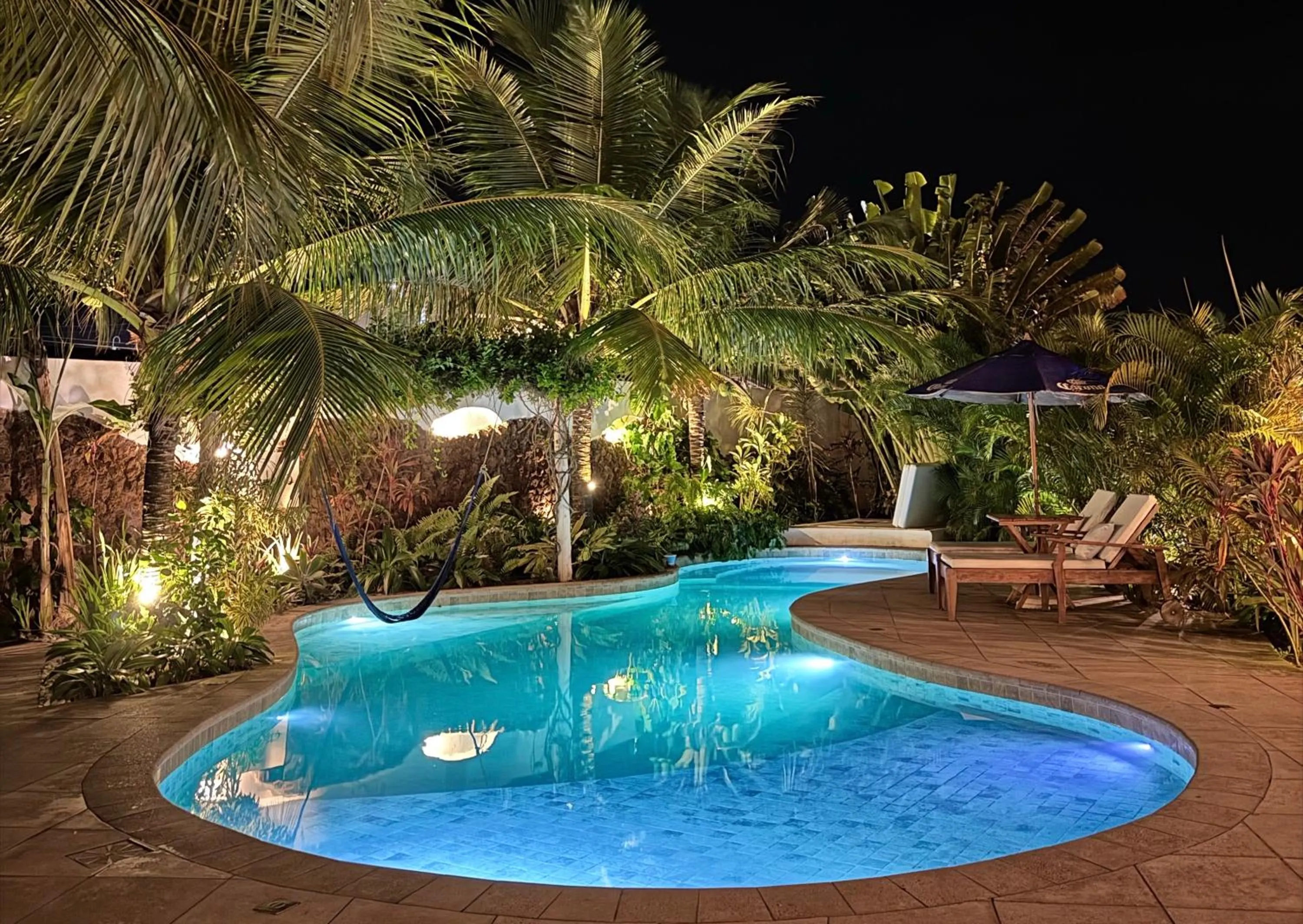 Night in Pousada Ilha do Vento