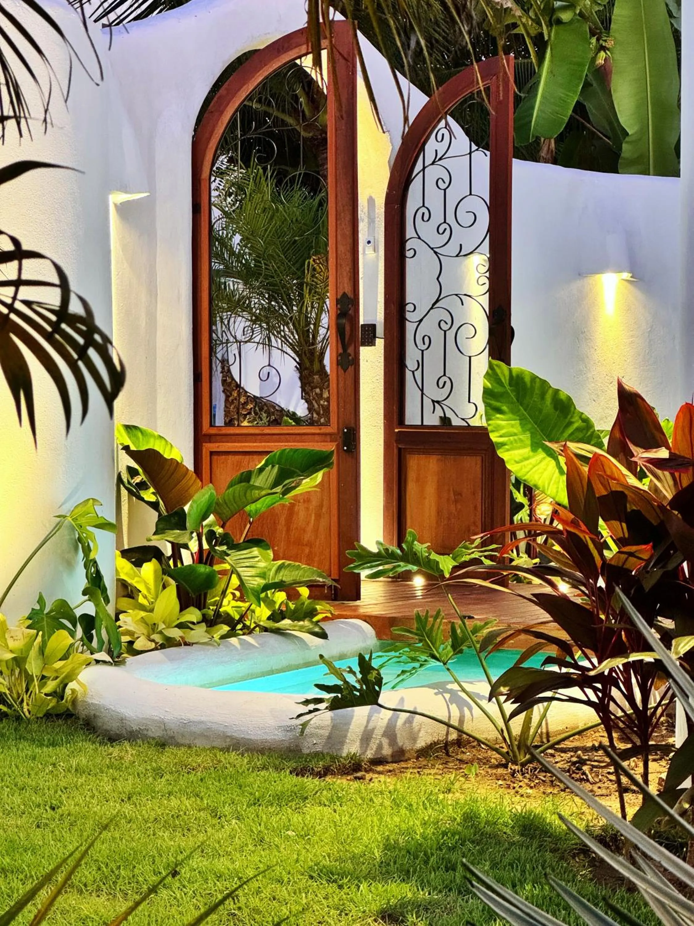 Garden in Pousada Ilha do Vento