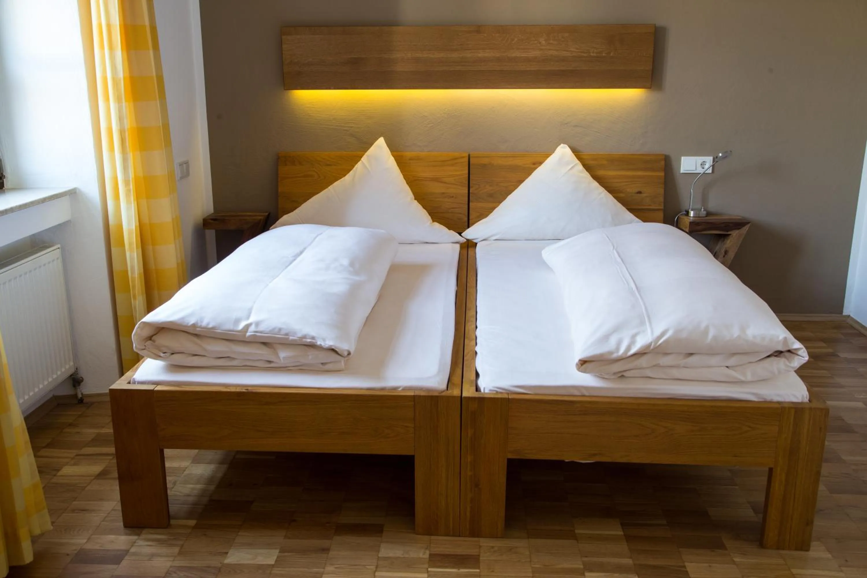 Bed in Landhotel Battenheimer Hof