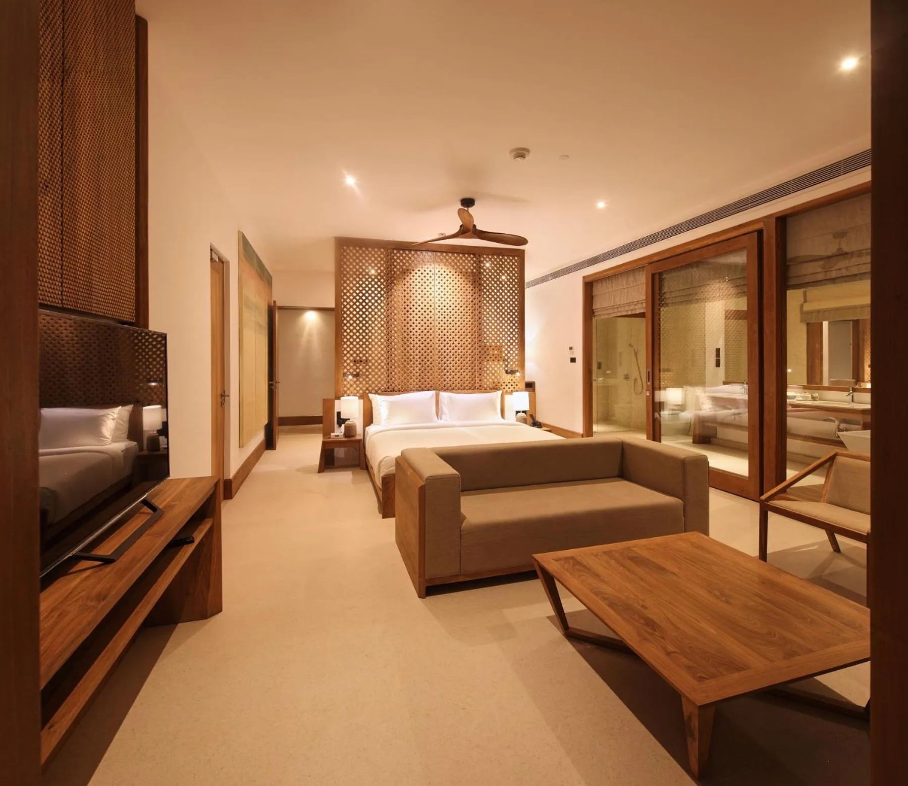 View (from property/room), Bed in Riff Hikkaduwa