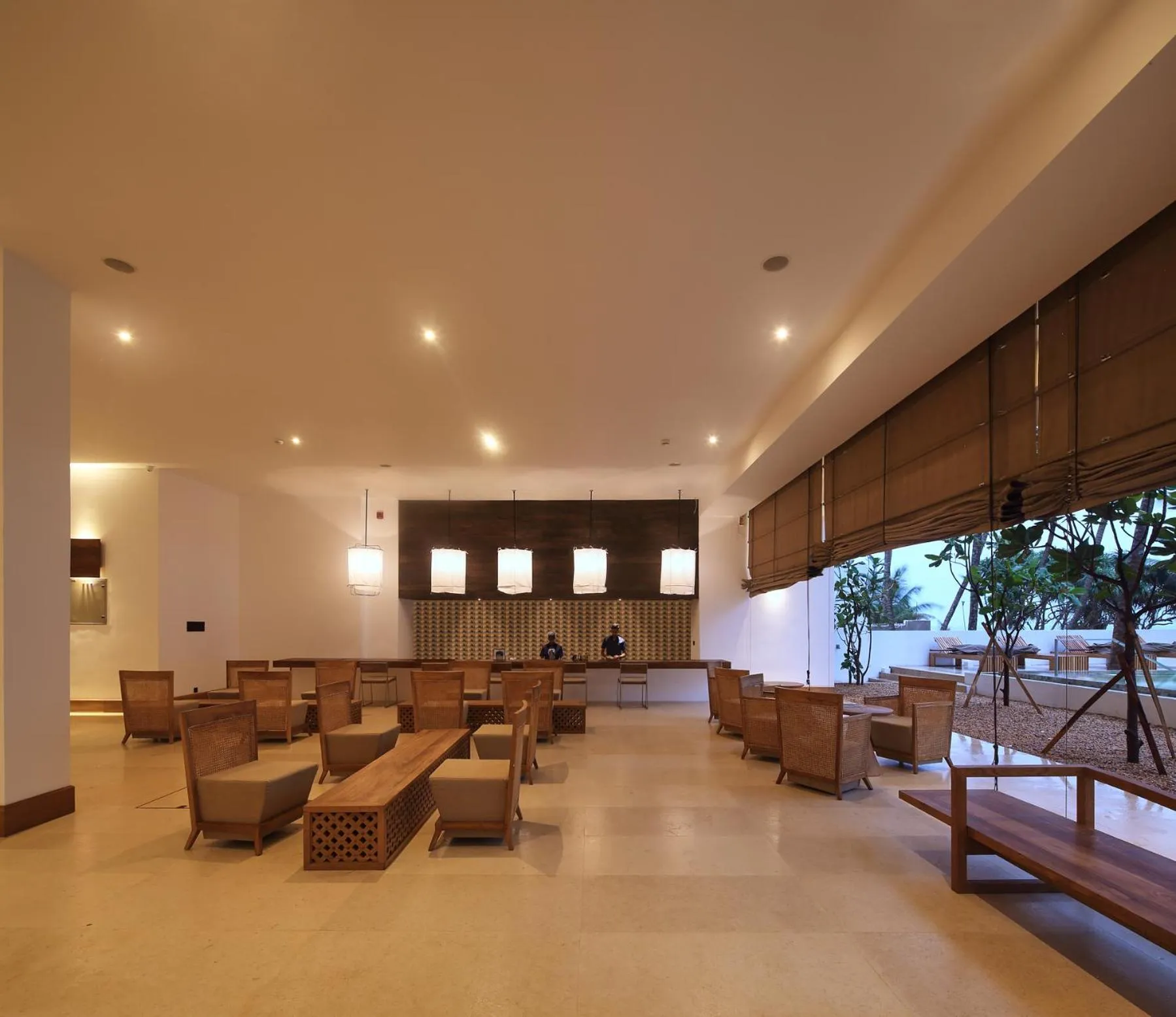 Lobby or reception in Riff Hikkaduwa