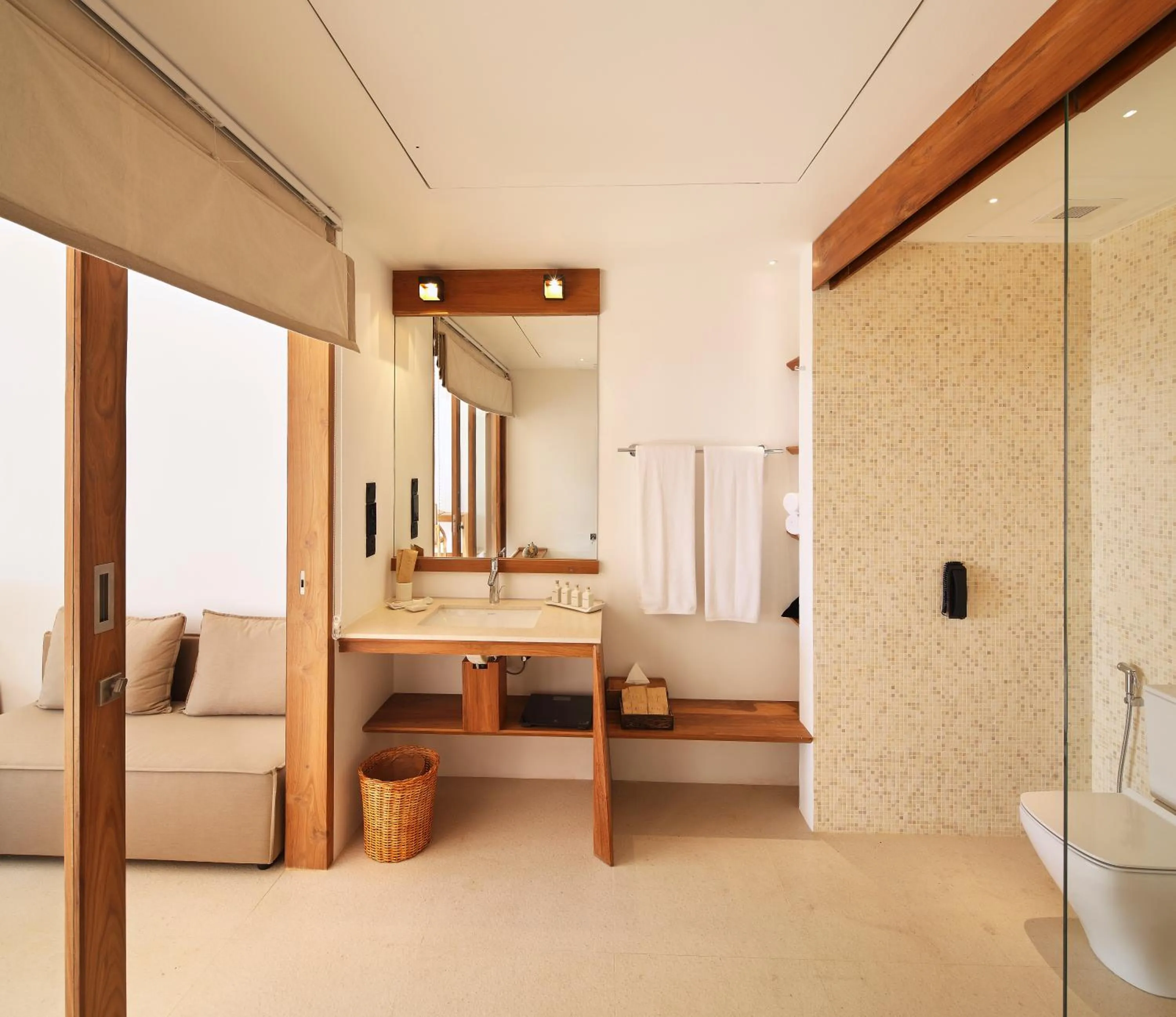 Bathroom in Riff Hikkaduwa