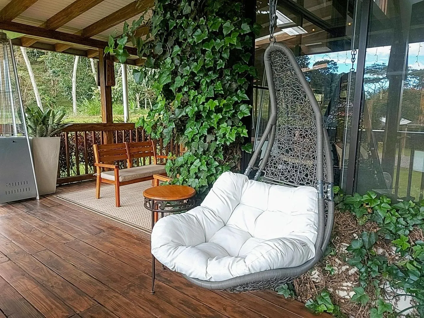 Balcony/Terrace in The Riverside Inn