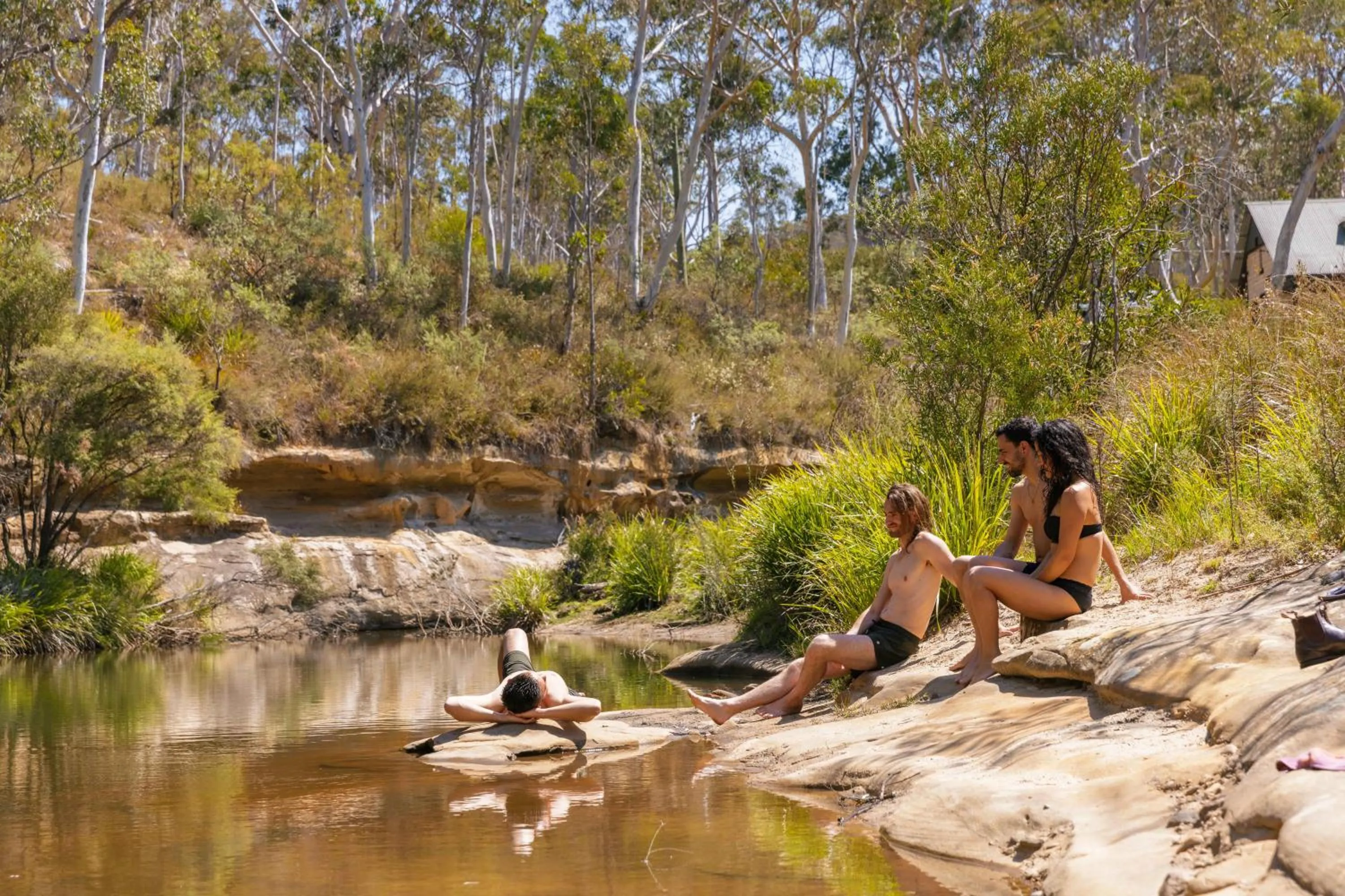 Natural landscape in Maya Sanctuary