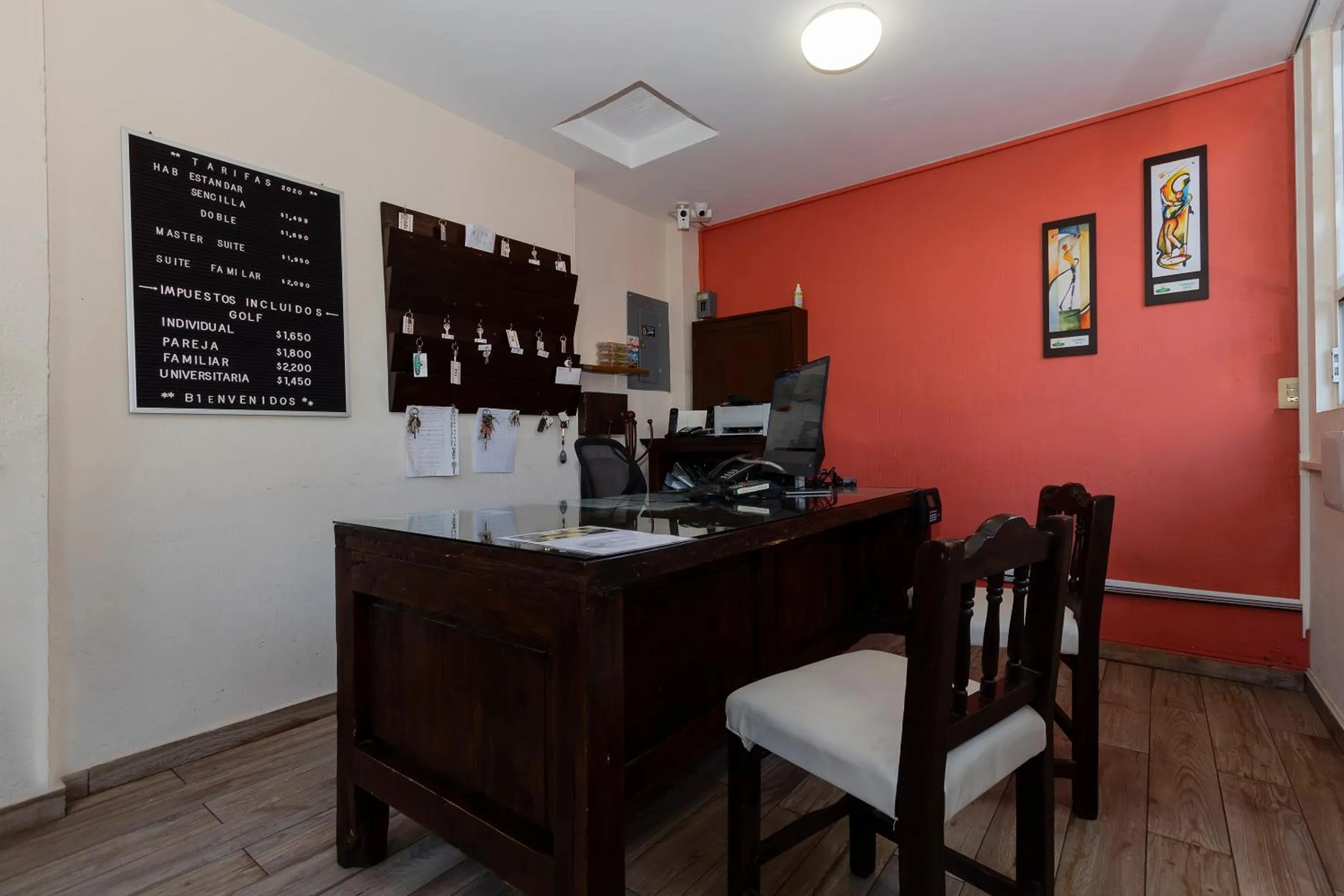 Lobby or reception in Capital O Hotel La Huerta Golf & Hotel, Cholula